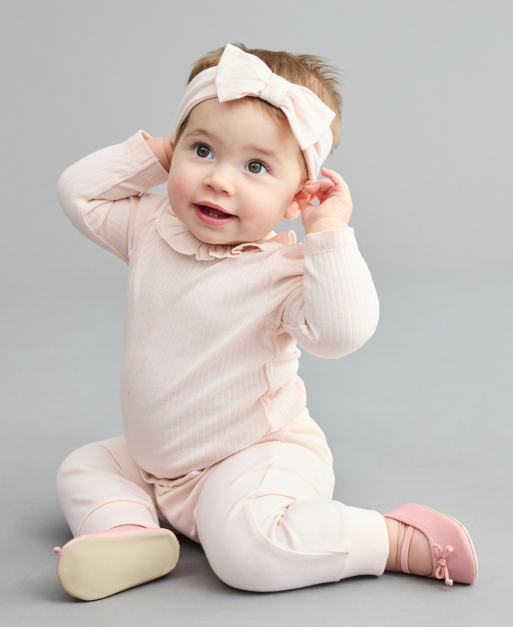 Light Pink Bodysuit & Pant Set - Little Me