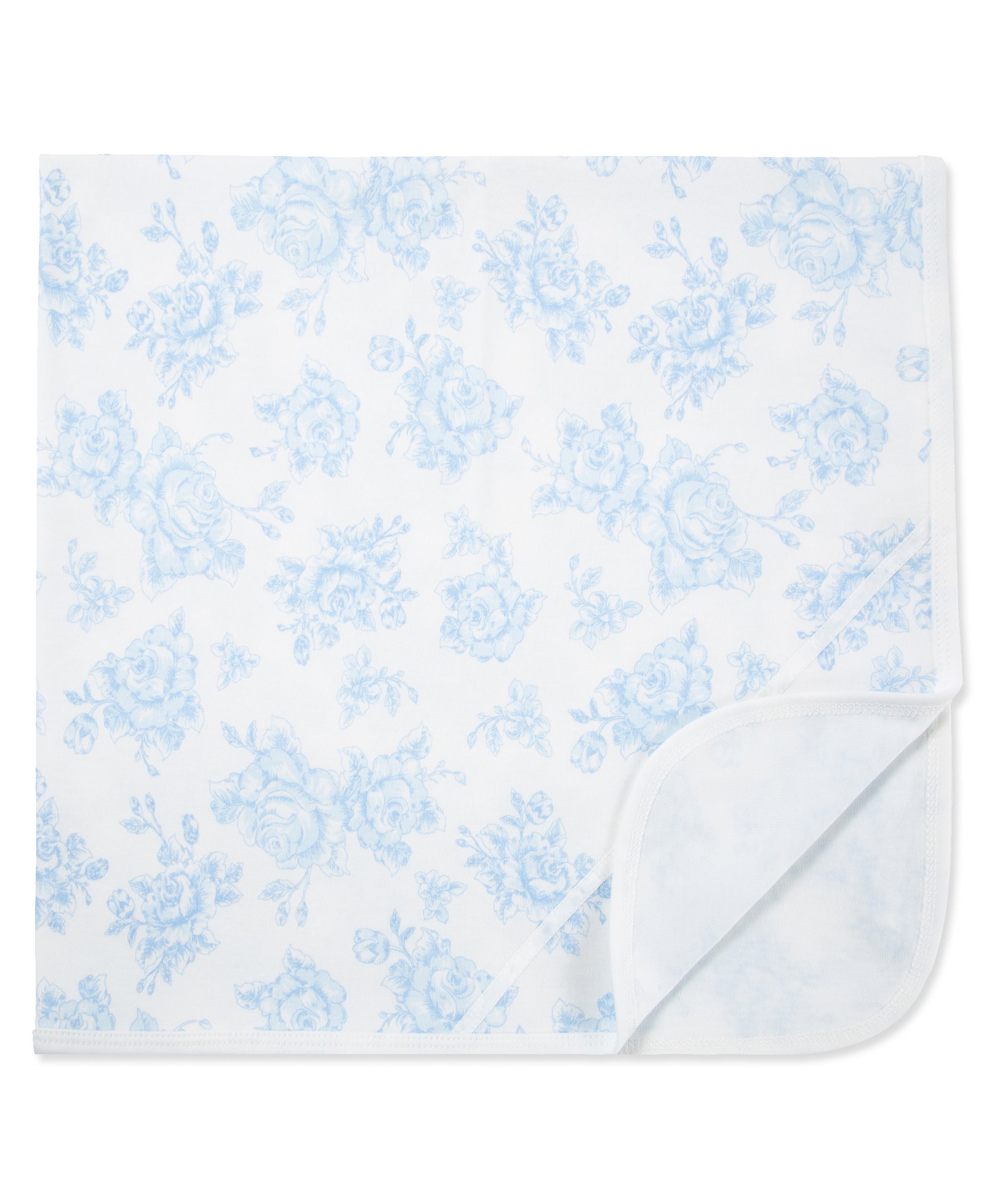 Blue Roses Blanket - Little Me