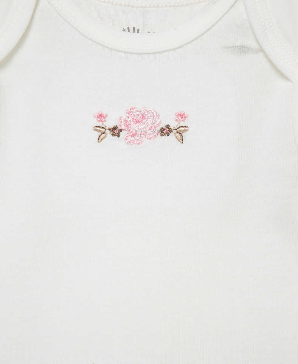 Vintage Rose 3-Pack Bodysuits - Little Me