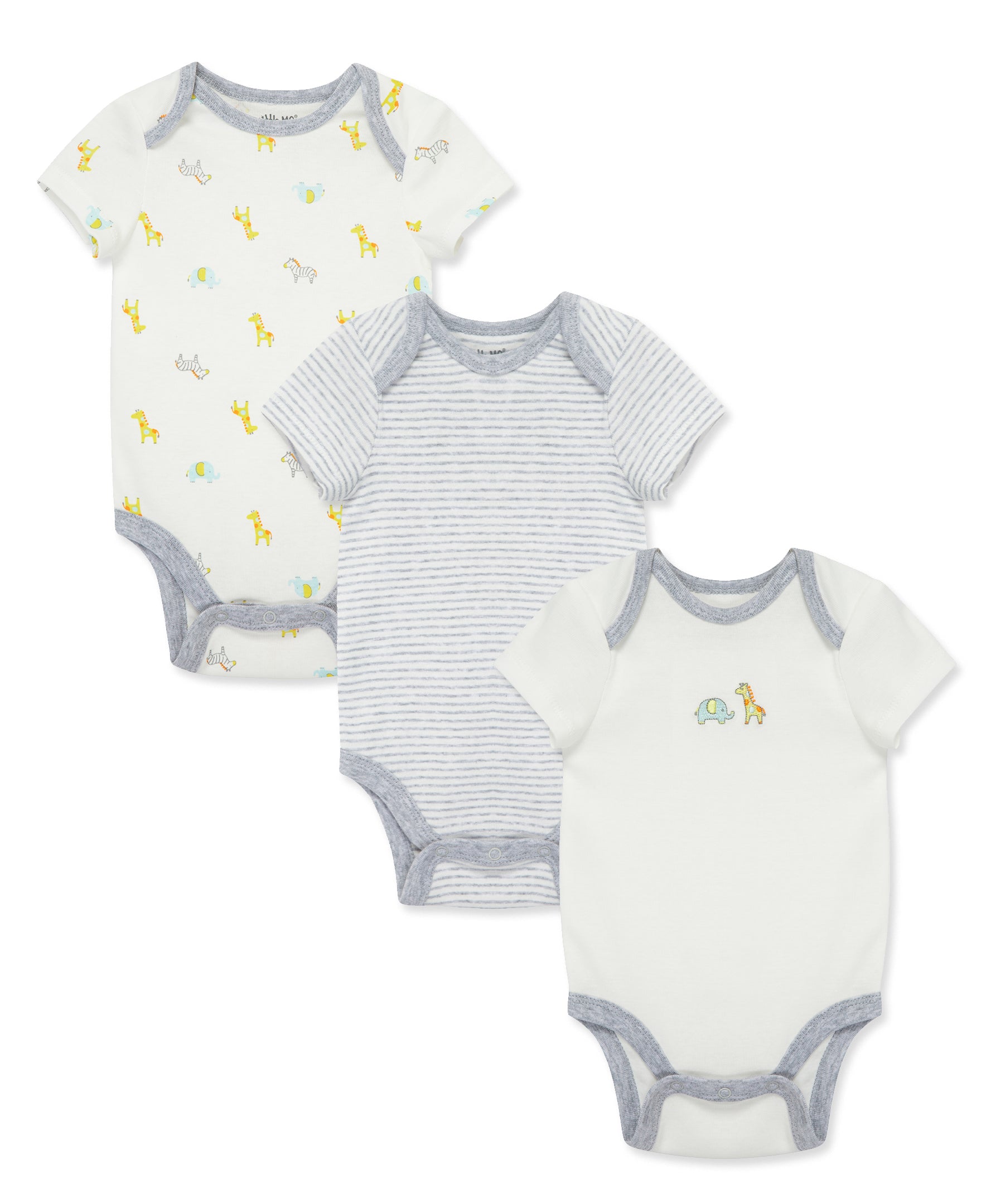 Safari 3-Pack Bodysuits - Little Me