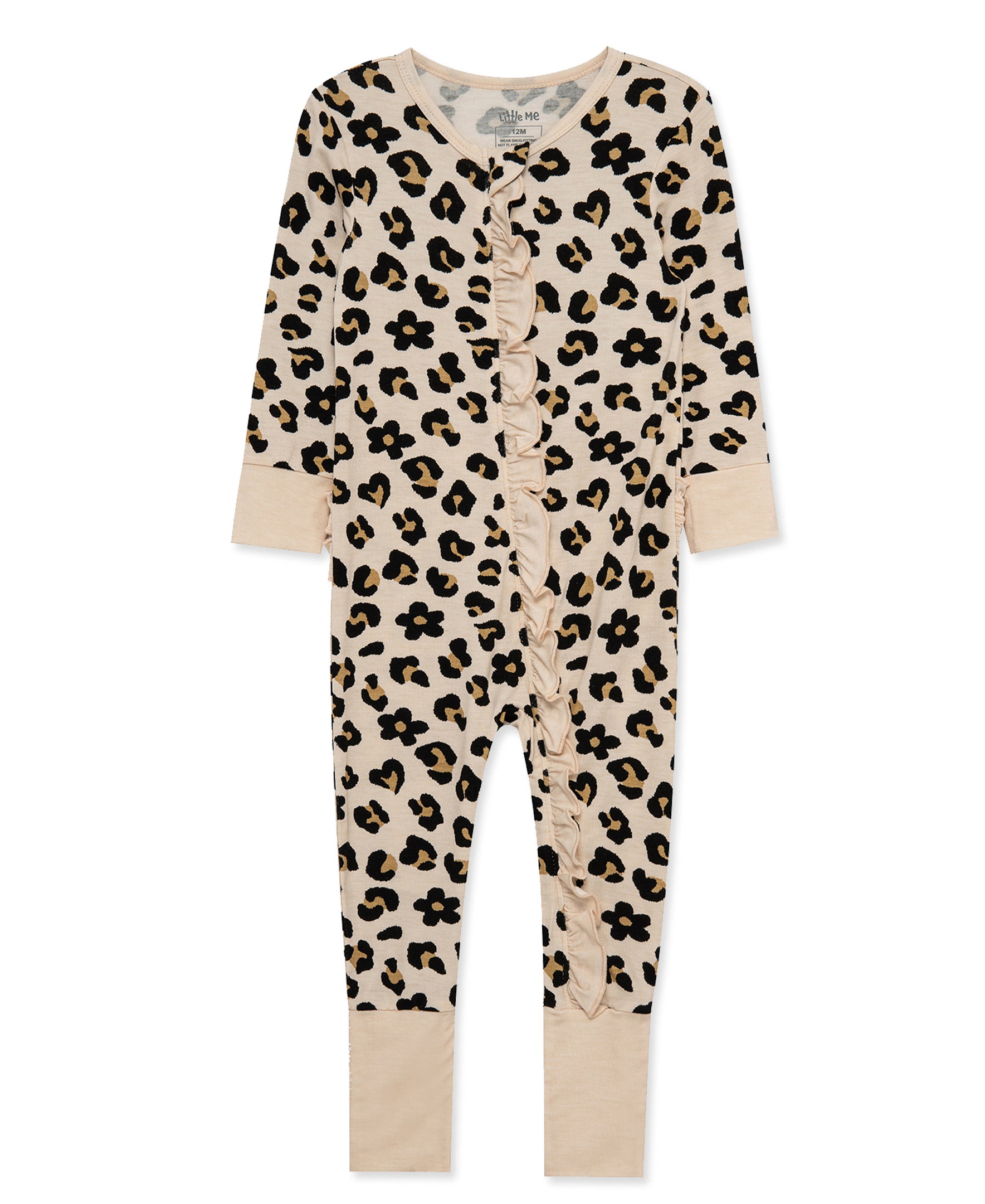 Leopard Convertible Coverall (12M-24M) - Little Me