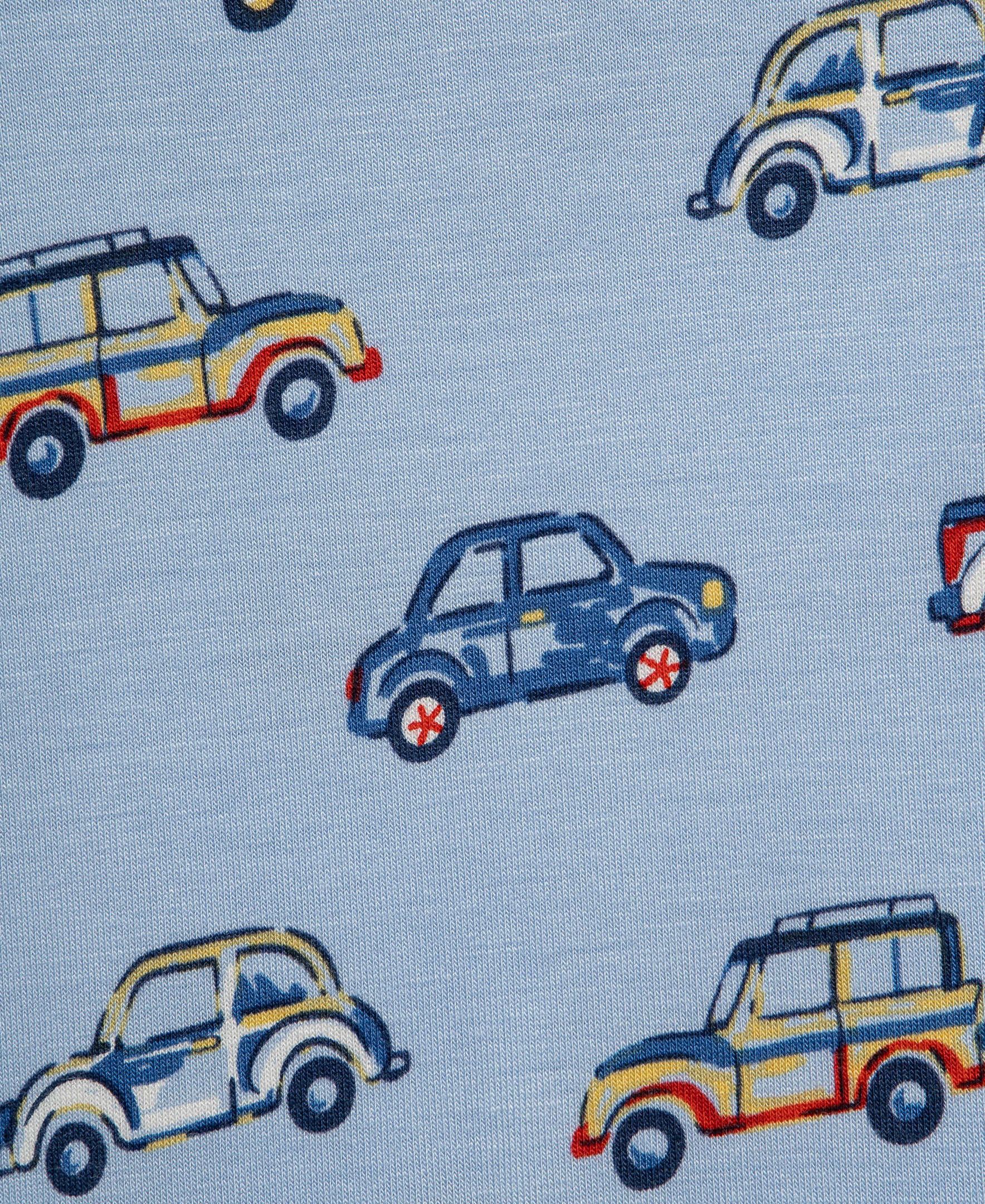 Colorful Cars Convertible Coverall & Hat (NB-9M) - Little Me