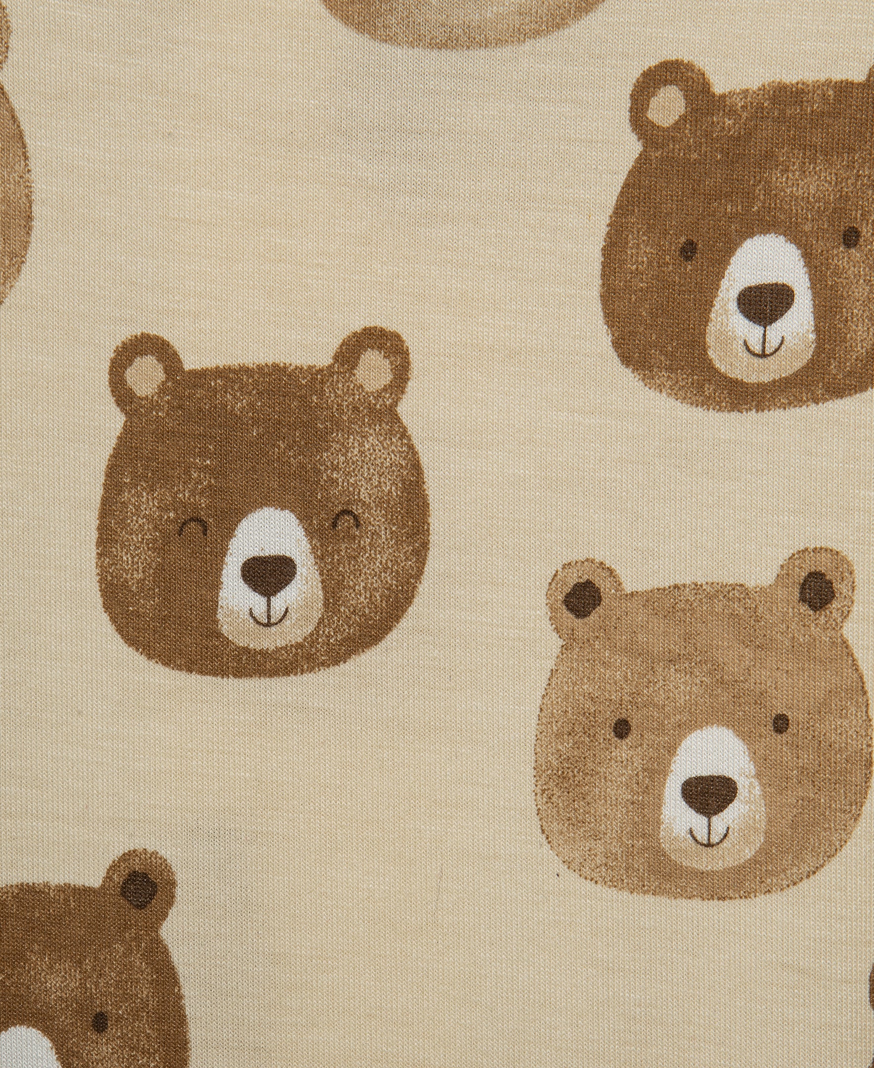 Bear Faces Convertible Coverall & Hat (12M-24M) - Little Me
