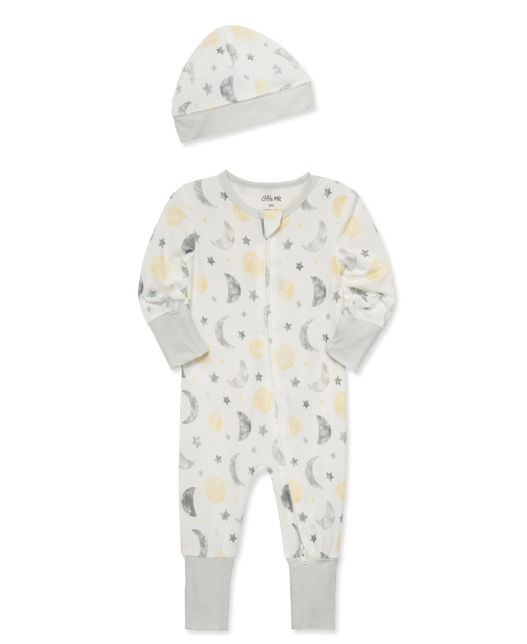 Moonlight Convertible Coverall & Hat (NB-9M) - Little Me