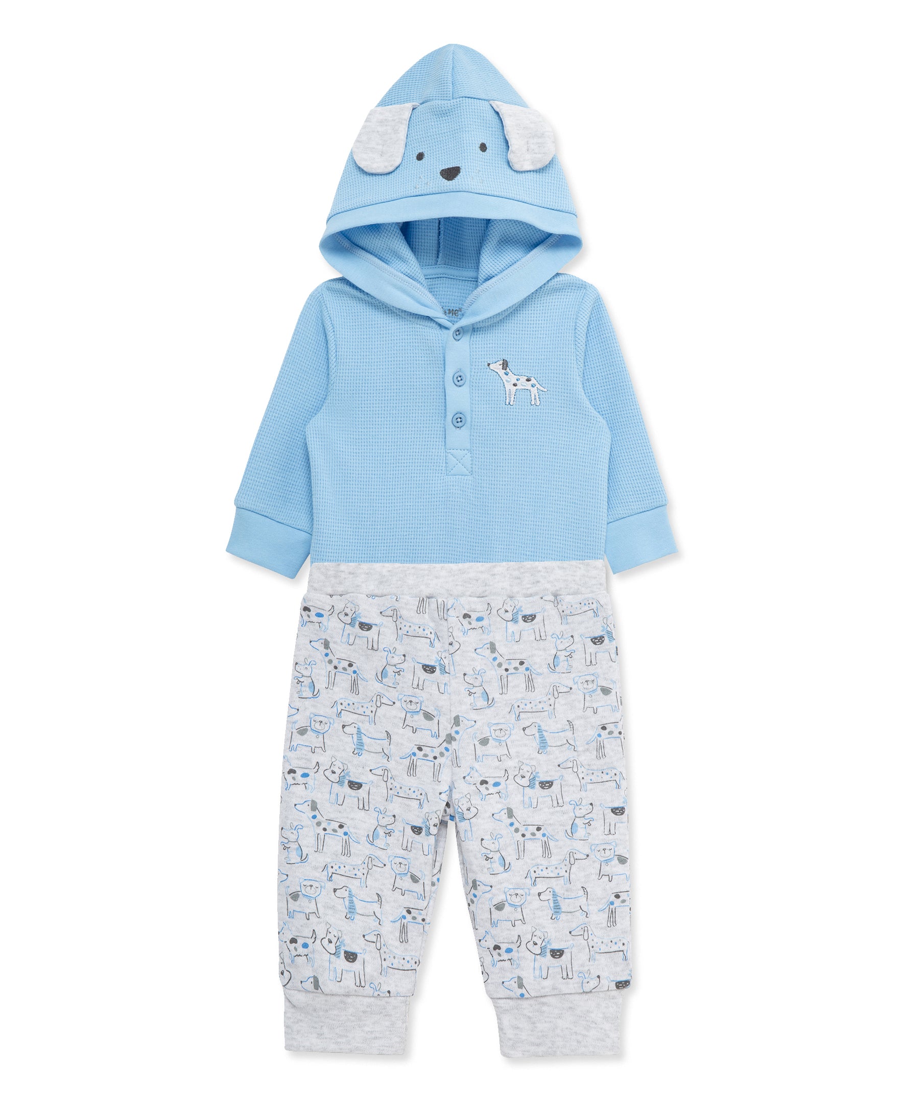 Puppy Bodysuit & Pant Set (3M-12M) - Little Me