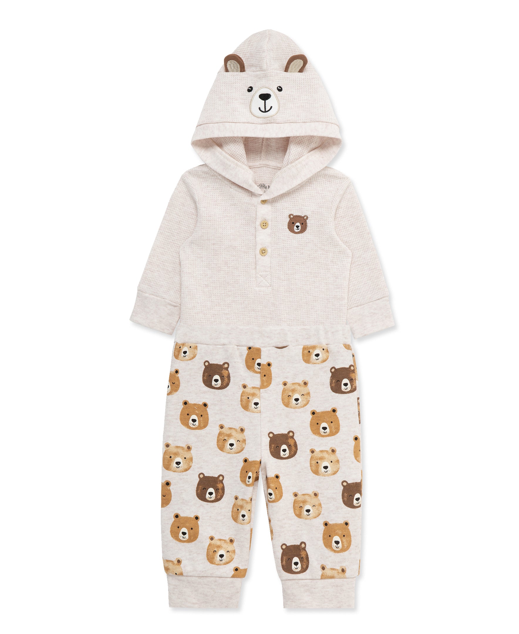 Bear Bodysuit & Pant Set (3M-12M) - Little Me