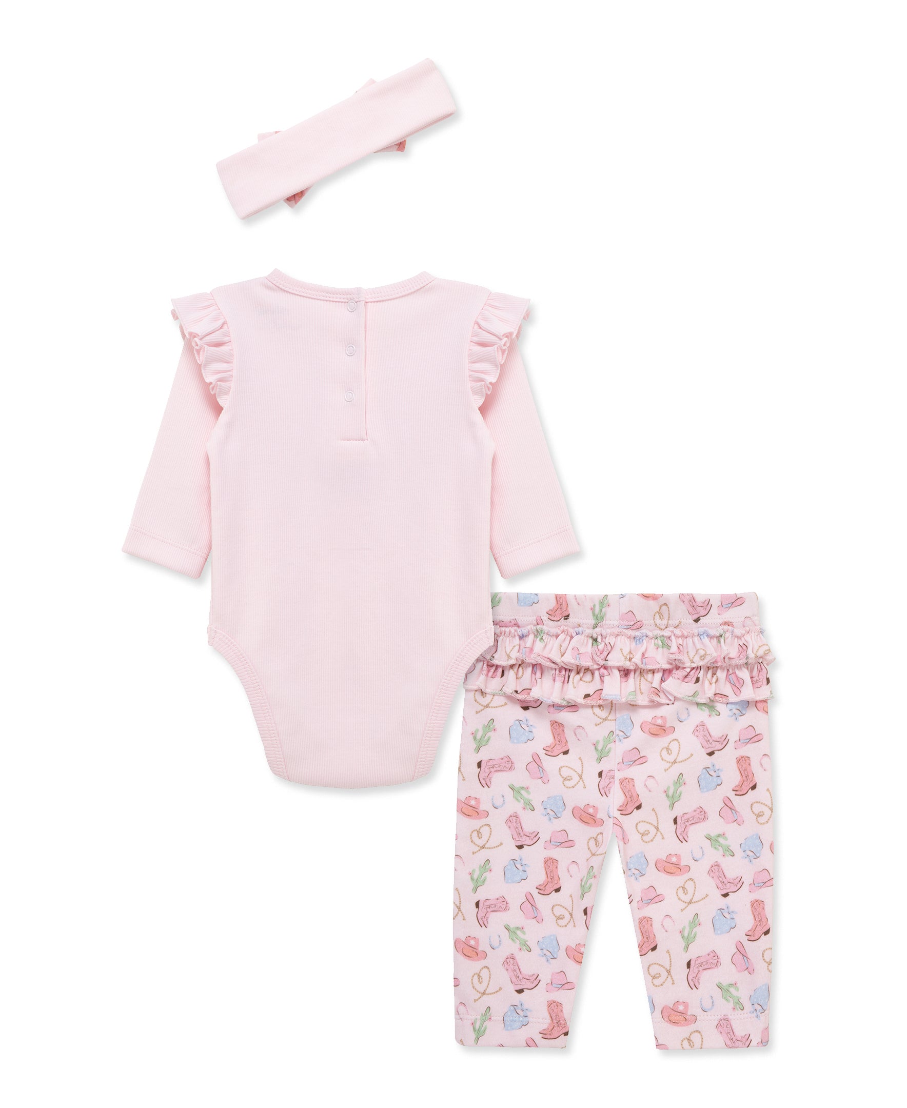 Western Bodysuit & Legging Set (3M-12M) - Little Me