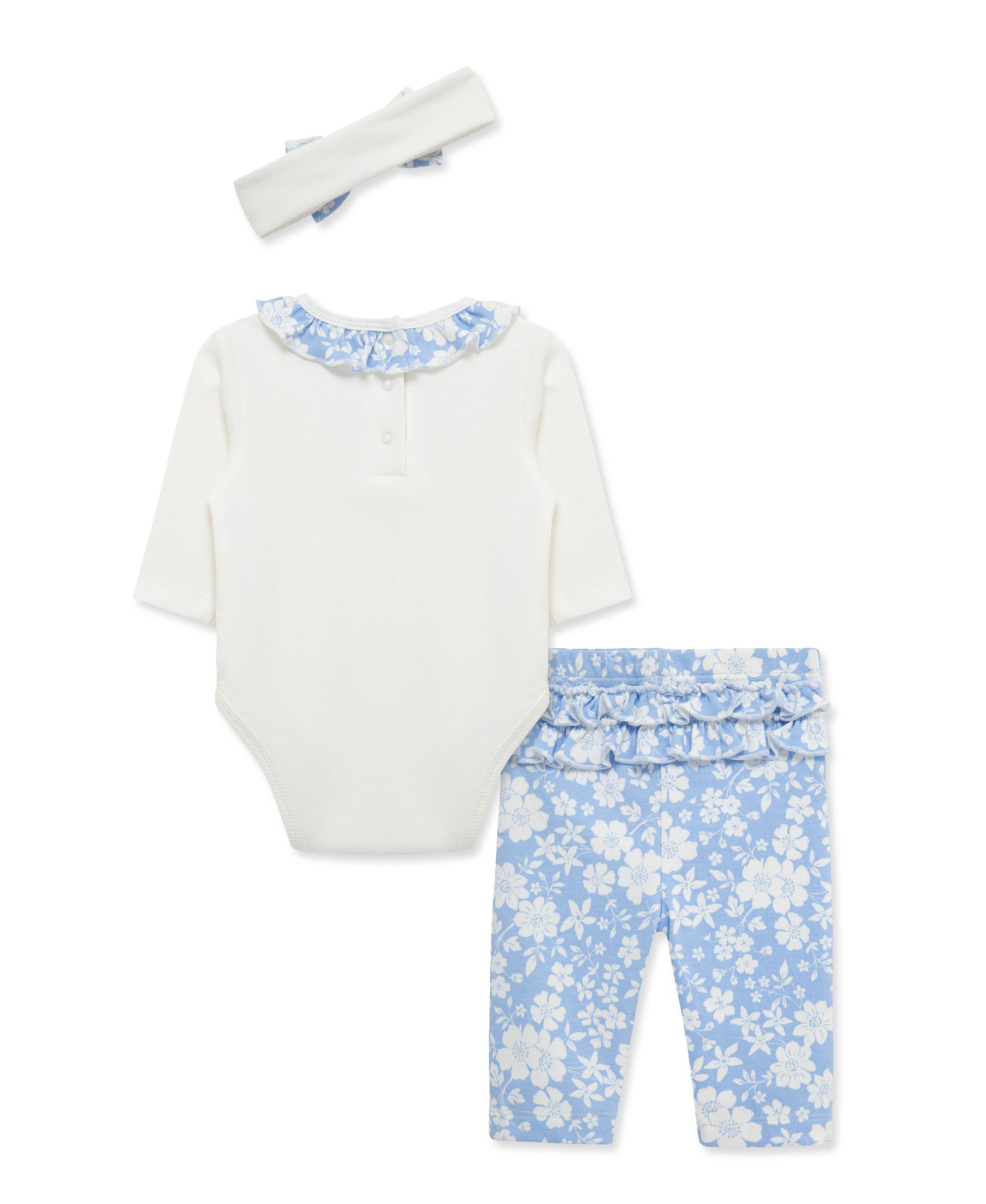Floral Bodysuit & Legging Set (3M-12M) - Little Me