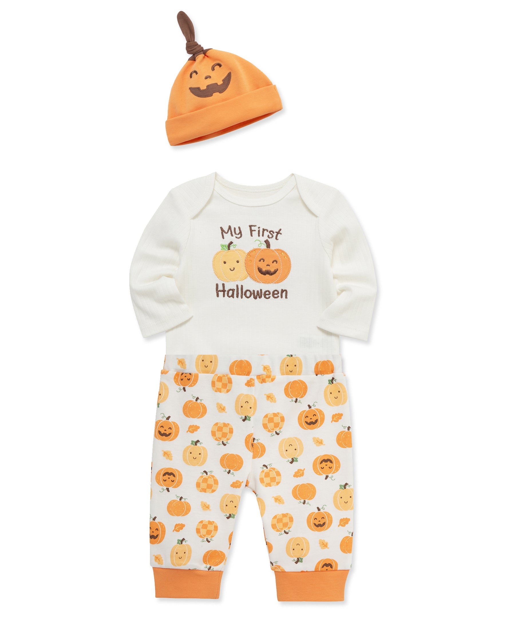Pumpkin Bodysuit & Pant Set (3M-12M)