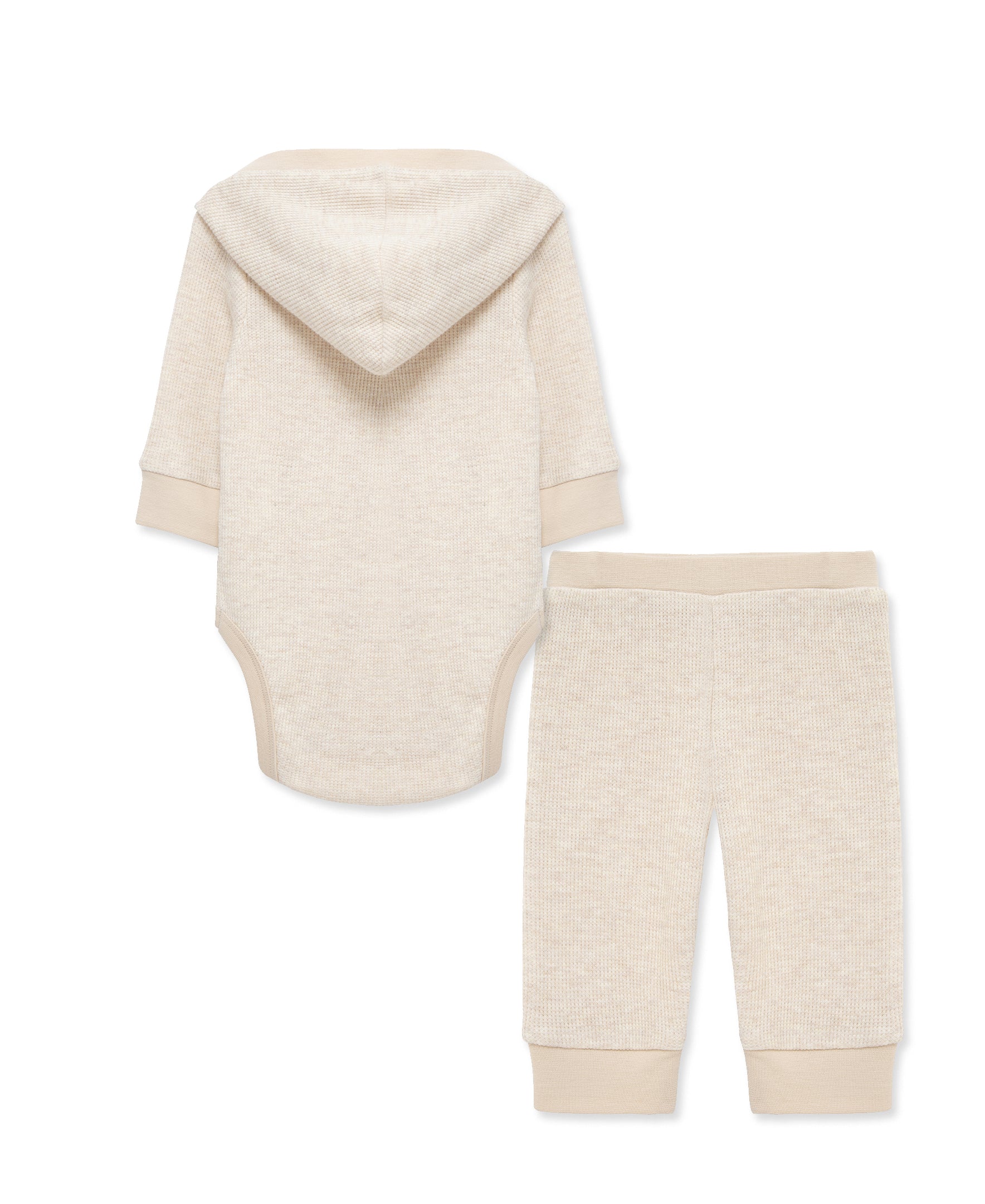 Oatmeal Bodysuit & Pant Set - Little Me