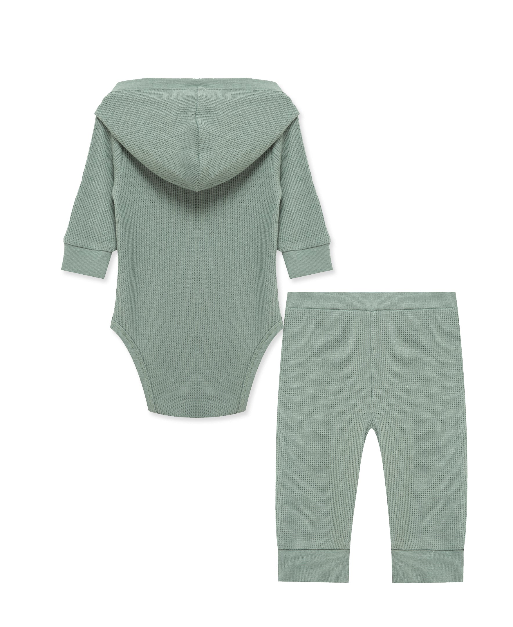 Green Bodysuit & Pant Set - Little Me