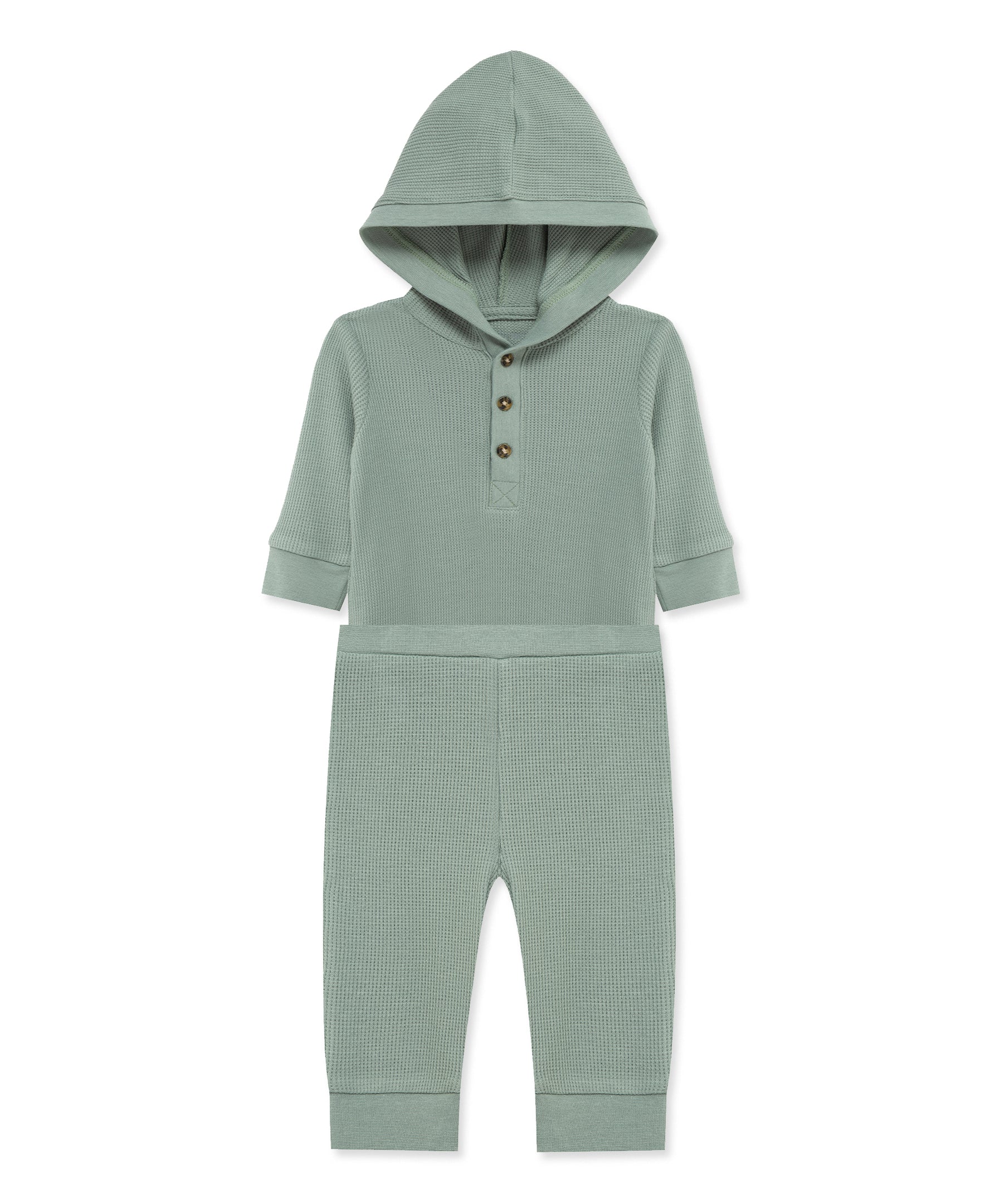 Green Bodysuit & Pant Set - Little Me