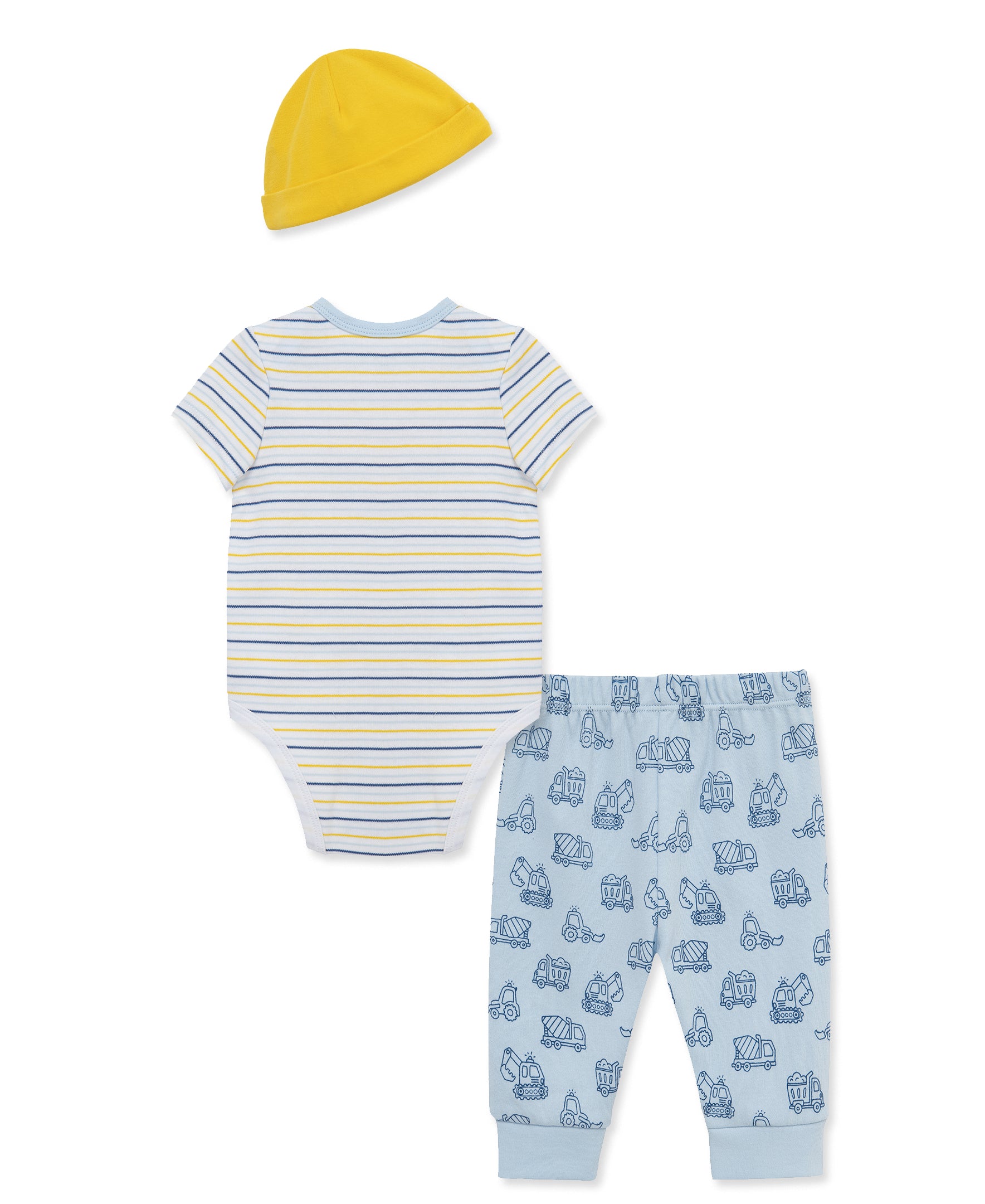 Cosntruction Bodysuit & Pant Set (3M-12M) - Little Me