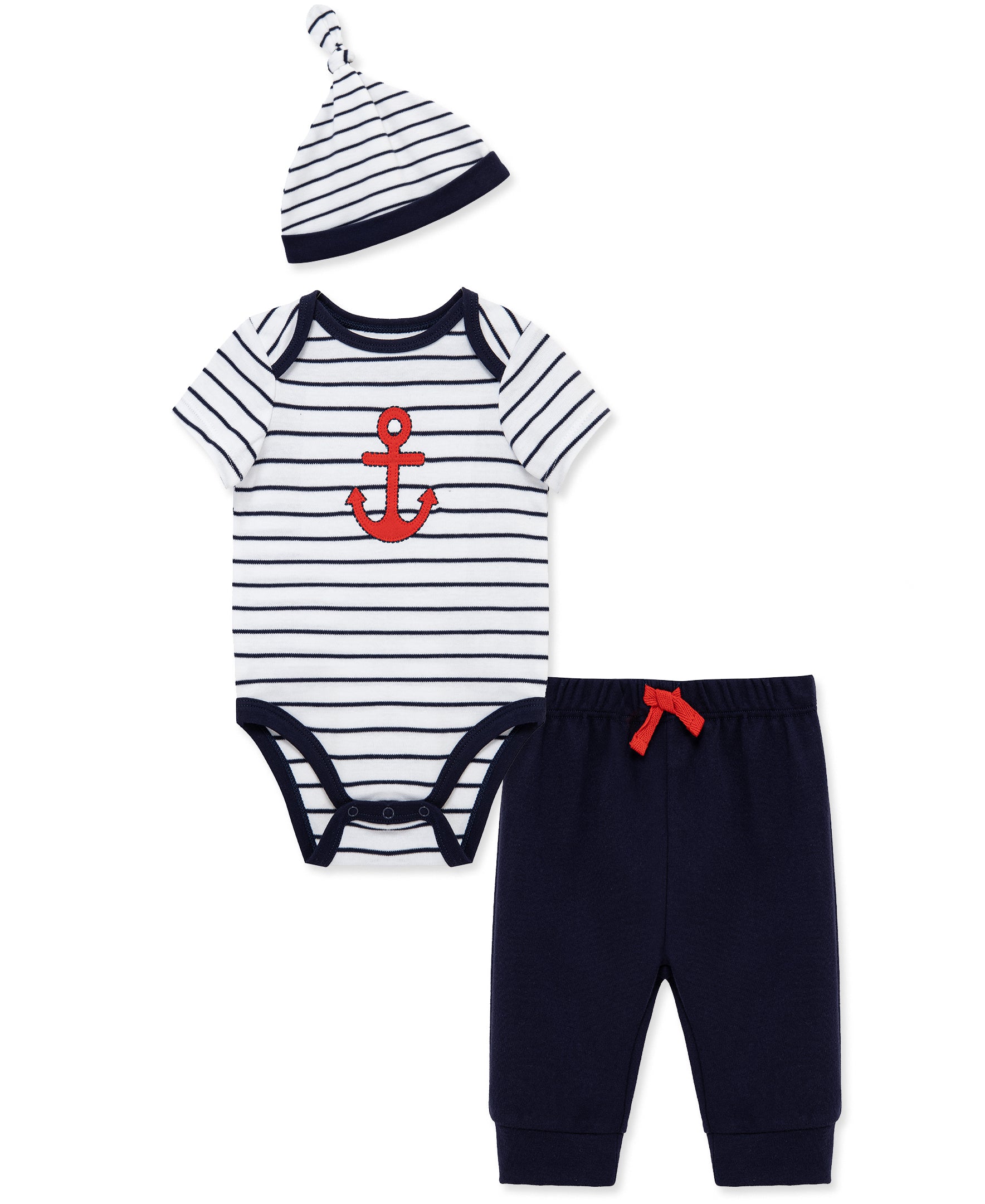Anchor Bodysuit & Pant Set (3M-12M) - Little Me