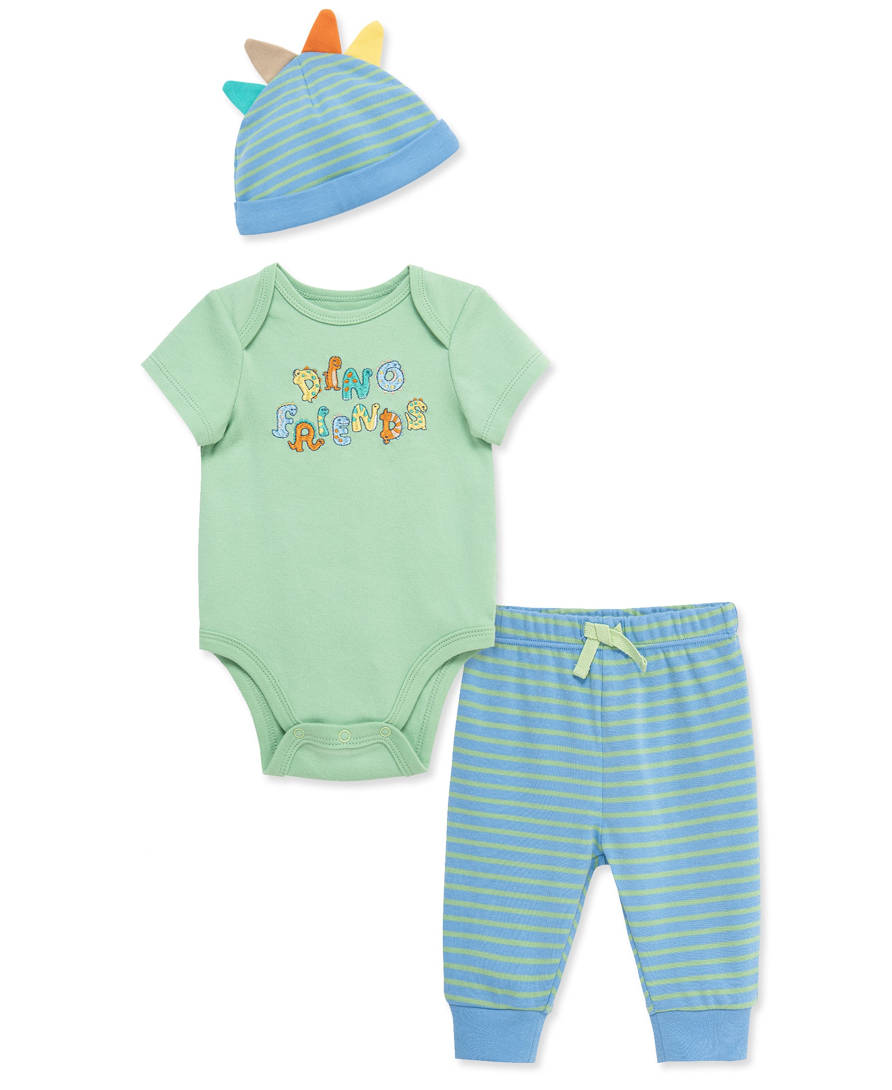 Dino Bodysuit & Pant Set (3M-12M) - Little Me