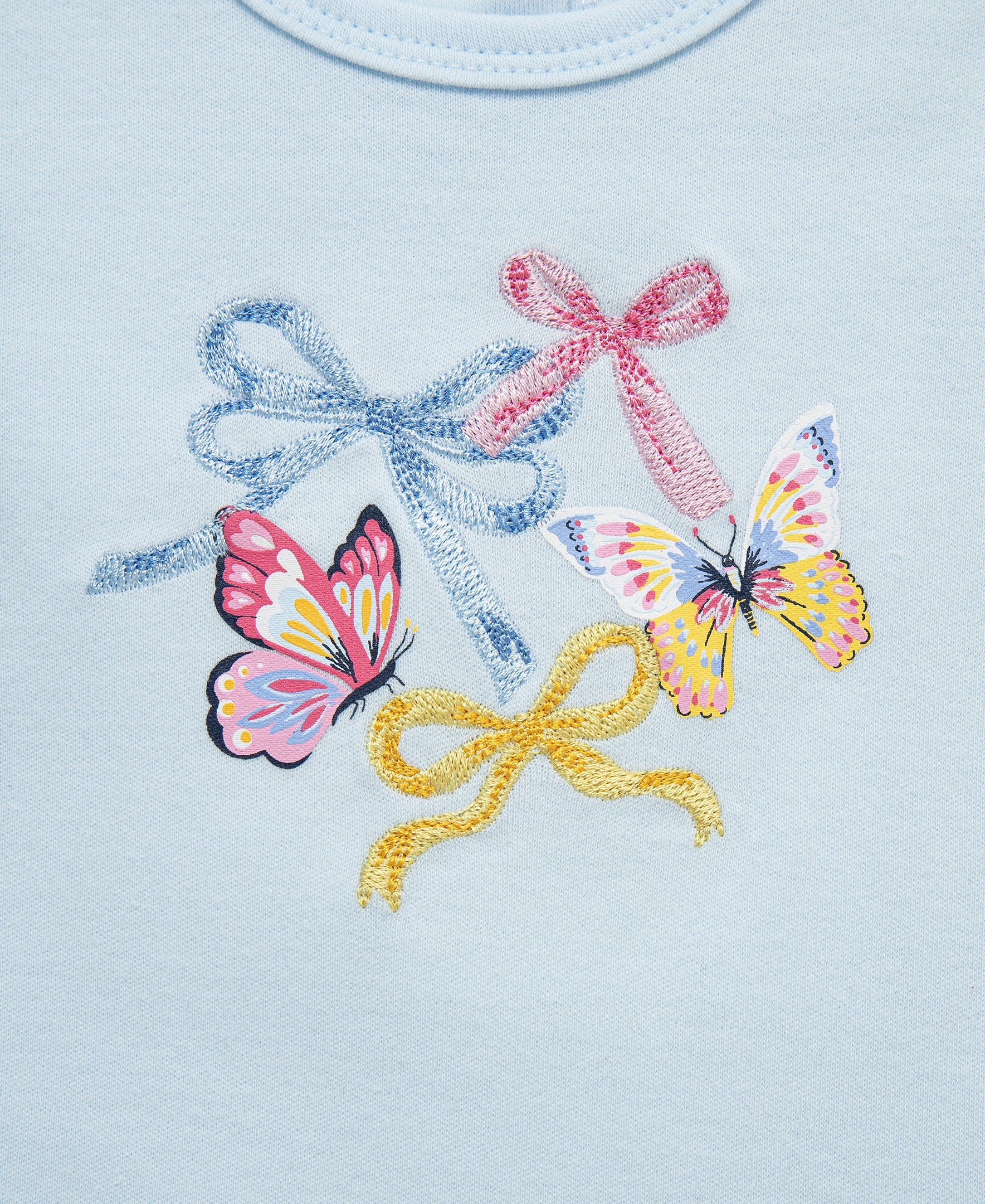 Butterfly Bodysuit & Pant Set (3M-12M) - Little Me