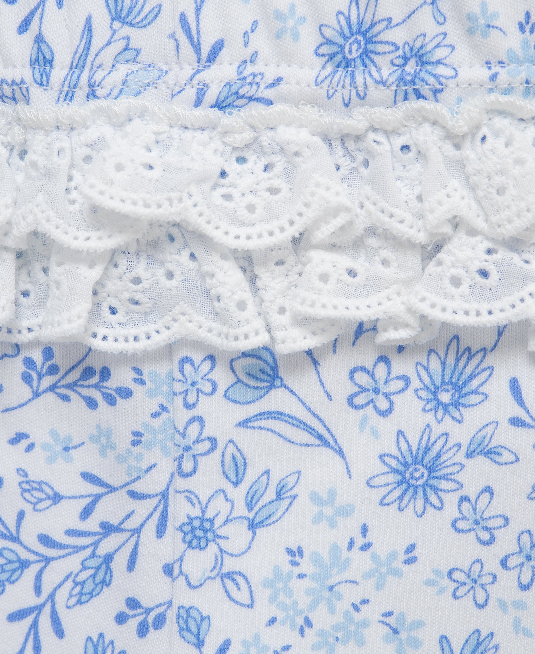 Floral Eyelet Bodysuit & Pant Set (3M-12M) - Little Me