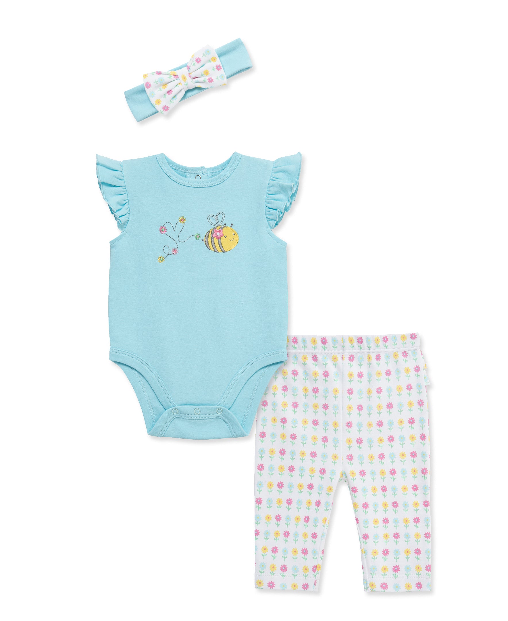 Bumble Bee Bodysuit & Pant Set (3M-12M) - Little Me
