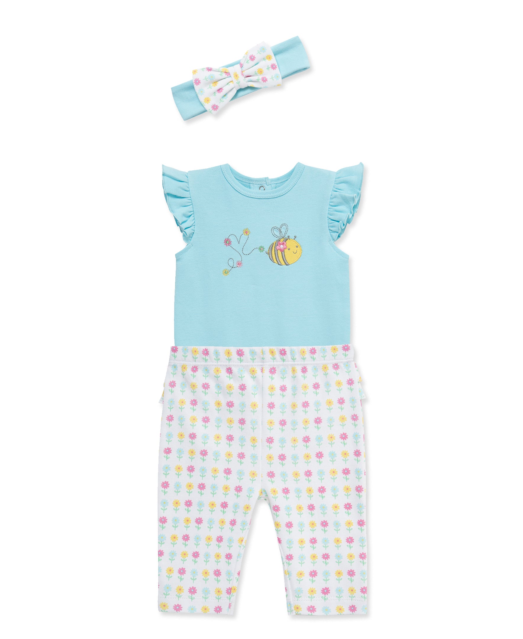 Bumble Bee Bodysuit & Pant Set (3M-12M) - Little Me