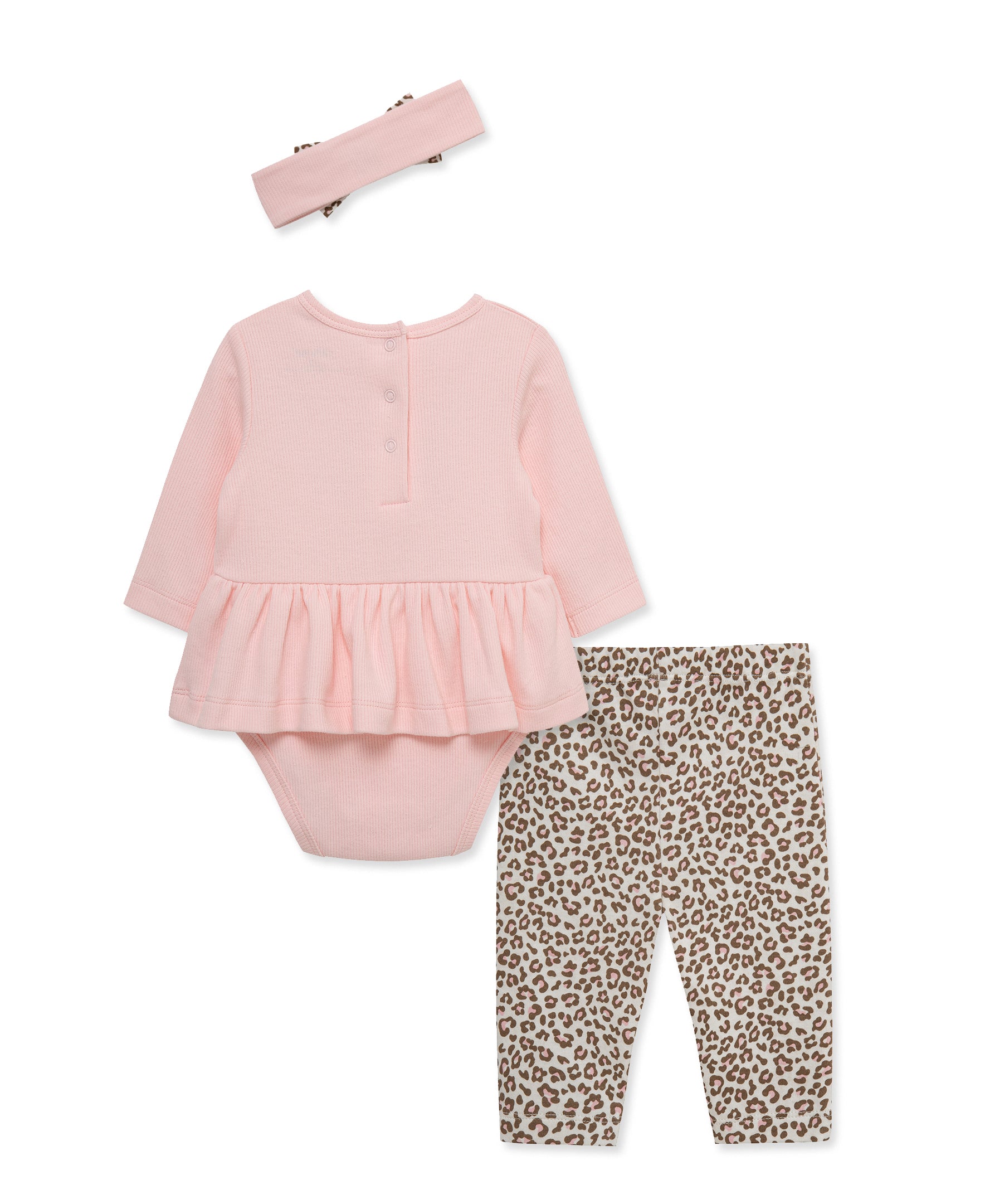 Leopard Bodysuit & Pant Set - Little Me