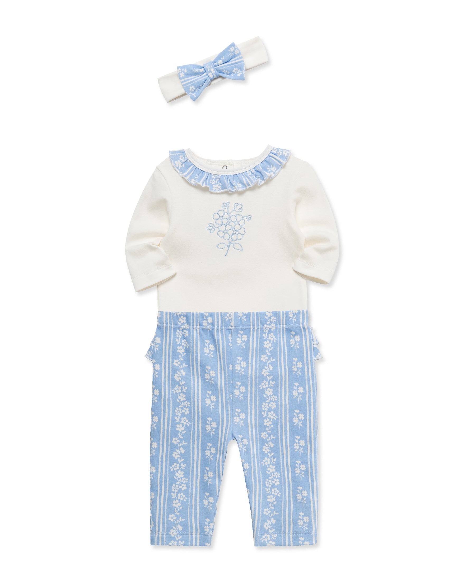 Floral Bodysuit & Pant Set - Little Me