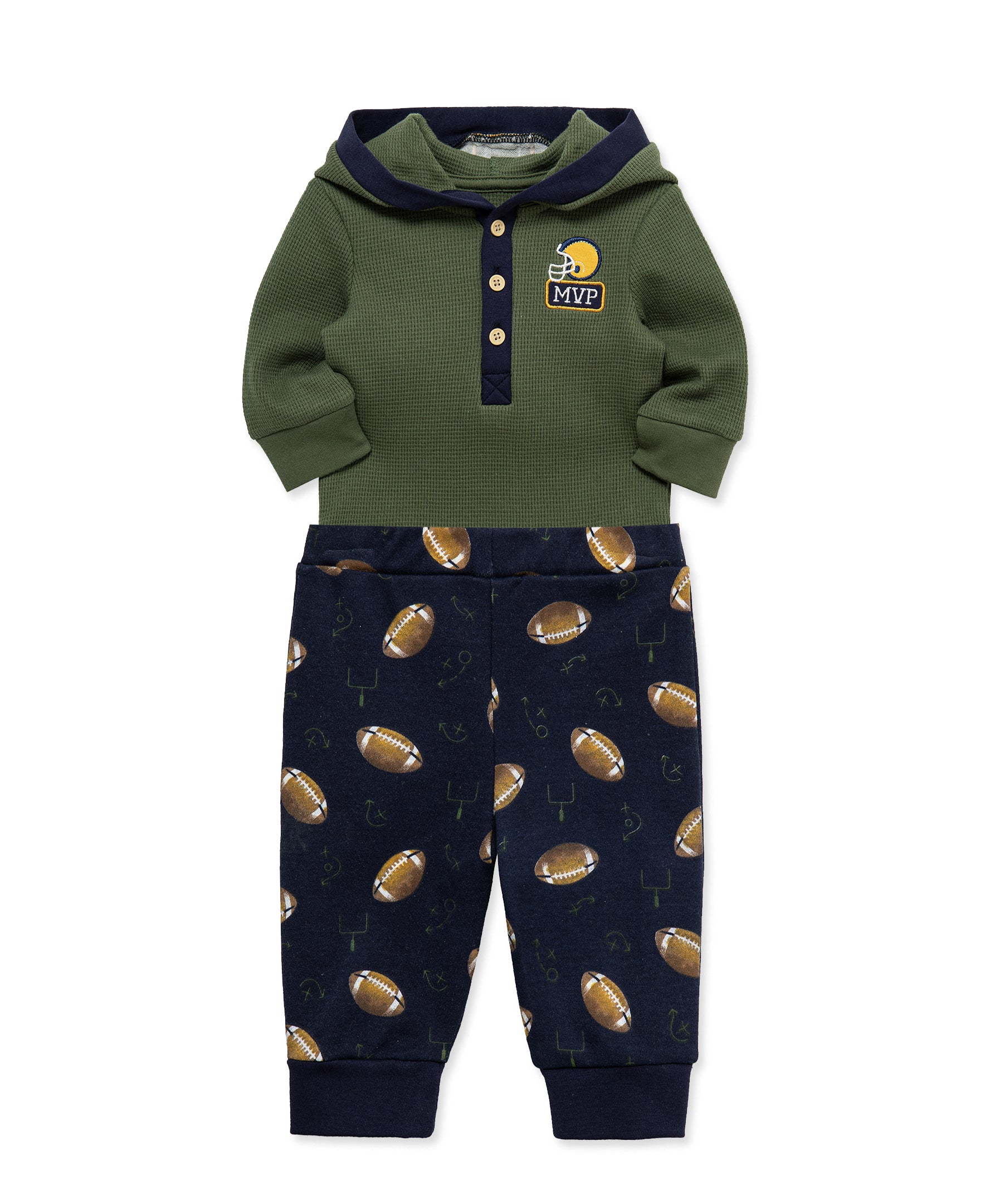 Football Bodysuit & Pant Set - Little Me