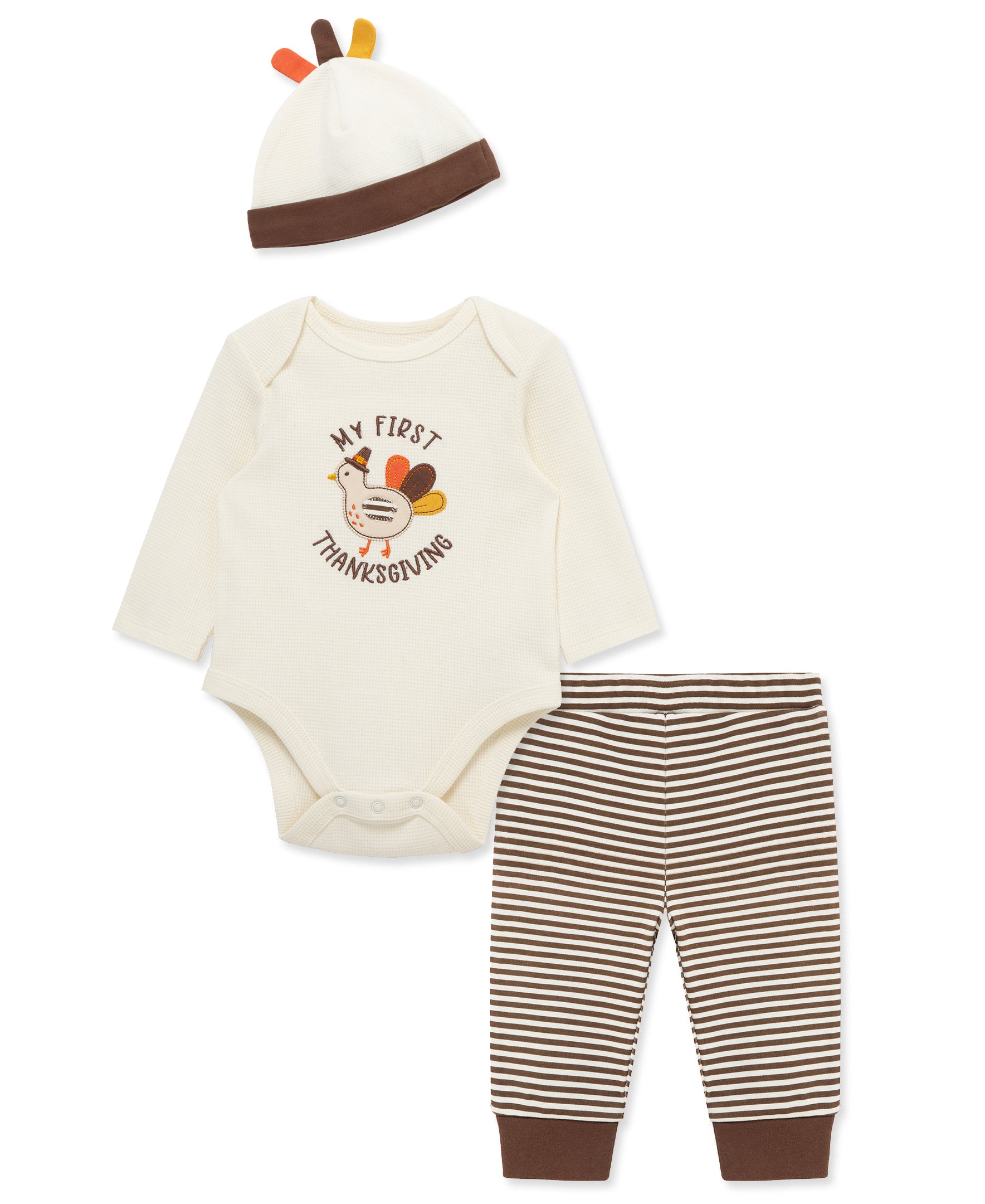 Turkey Bodysuit & Pant Set (3M-12M) - Little Me