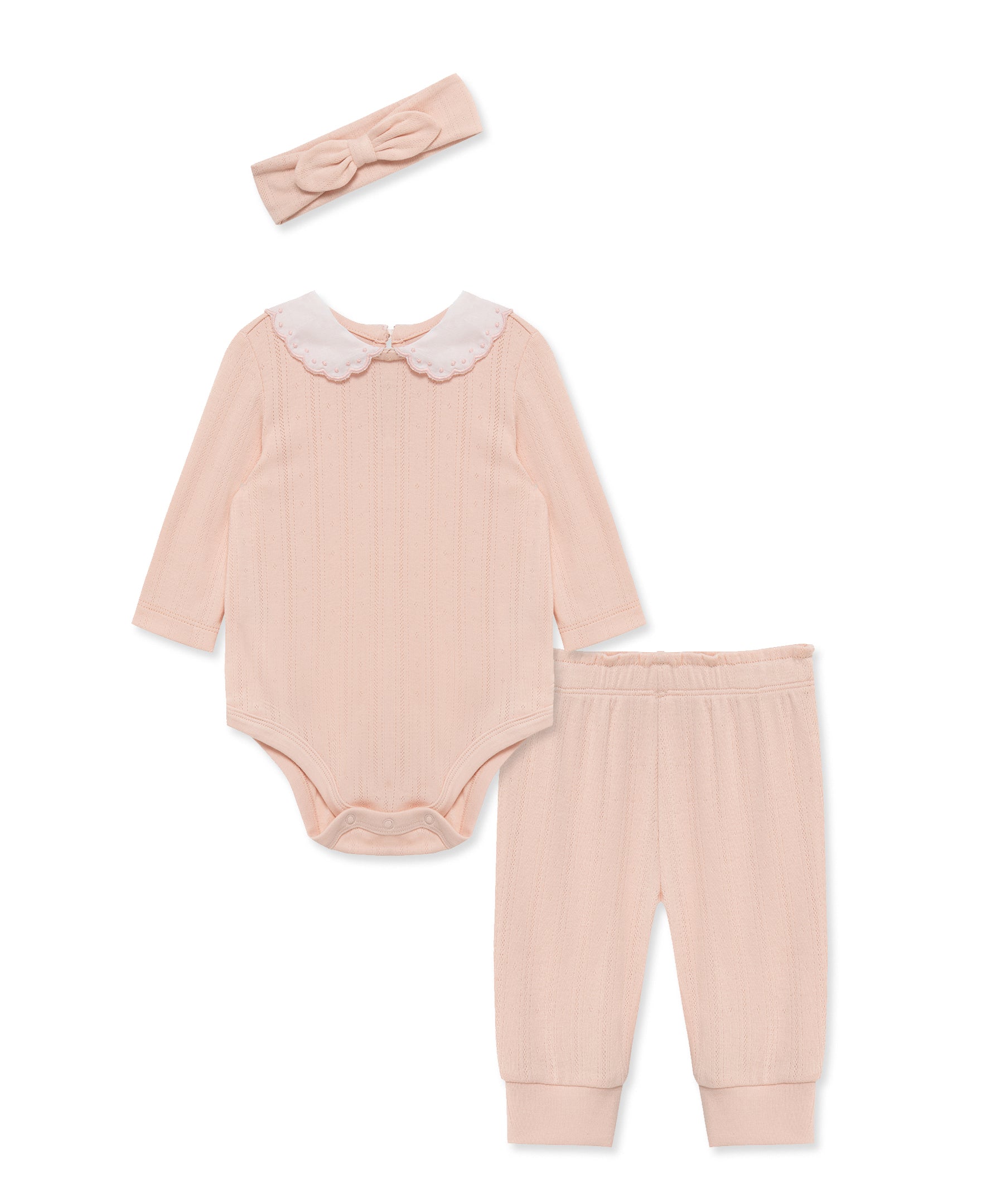 Pink Bodysuit & Pant Set - Little Me