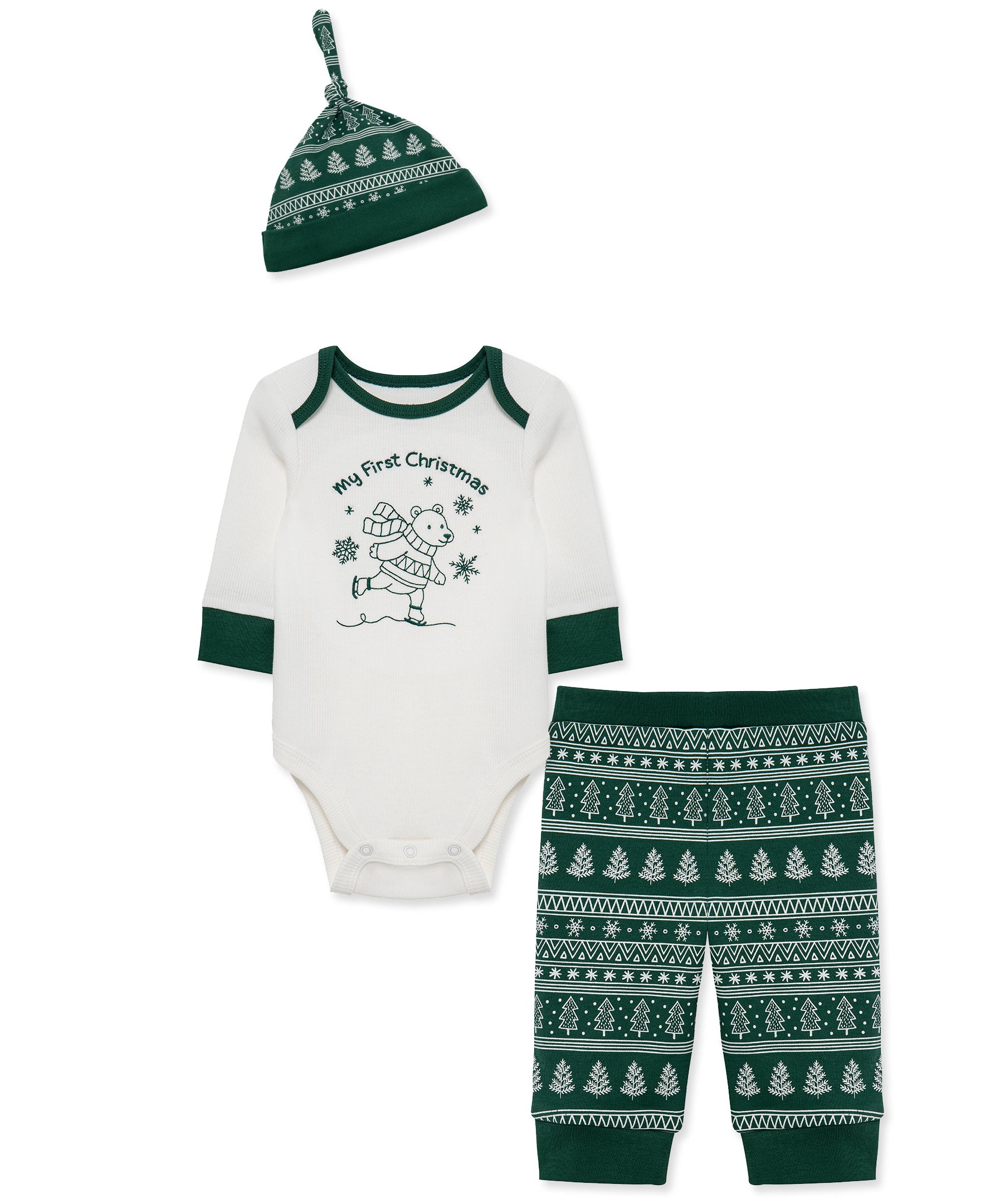 Skating Bodysuit & Pant Set (3M-12M) - Little Me
