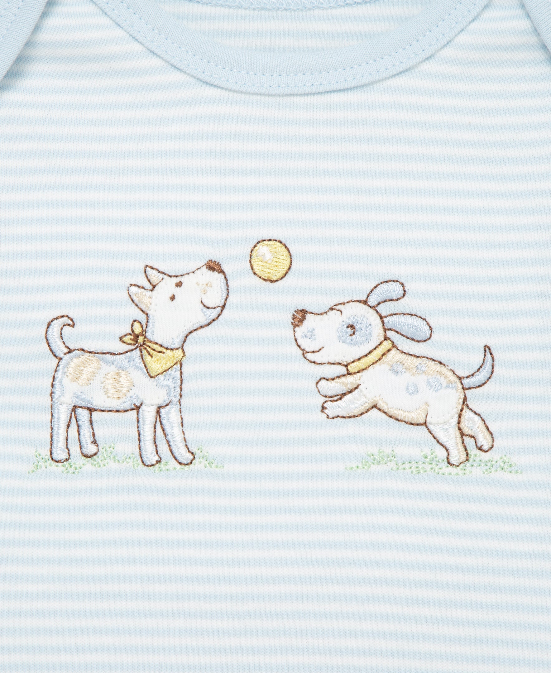 Puppy Play Footed Pant Set (NB-9M) - Little Me