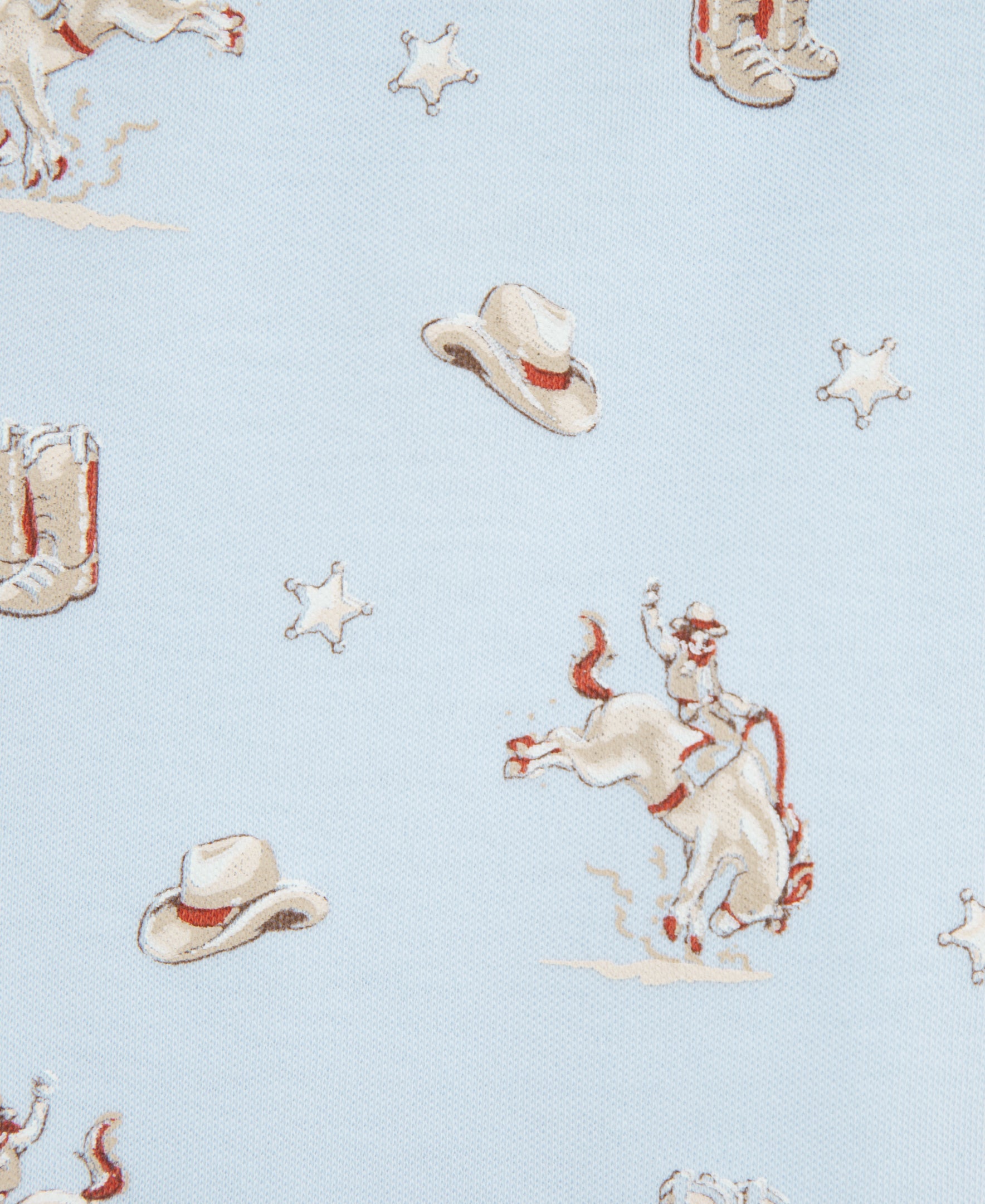 Western Footed Pant Set (NB-9M) - Little Me