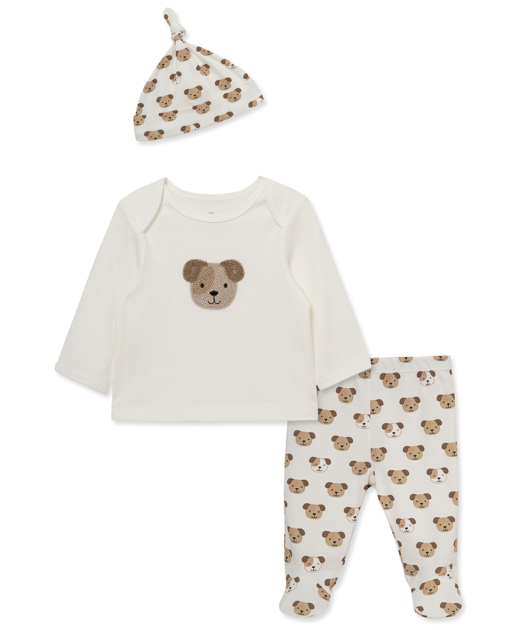 Cute Puppy Footed Pant Set - Little Me