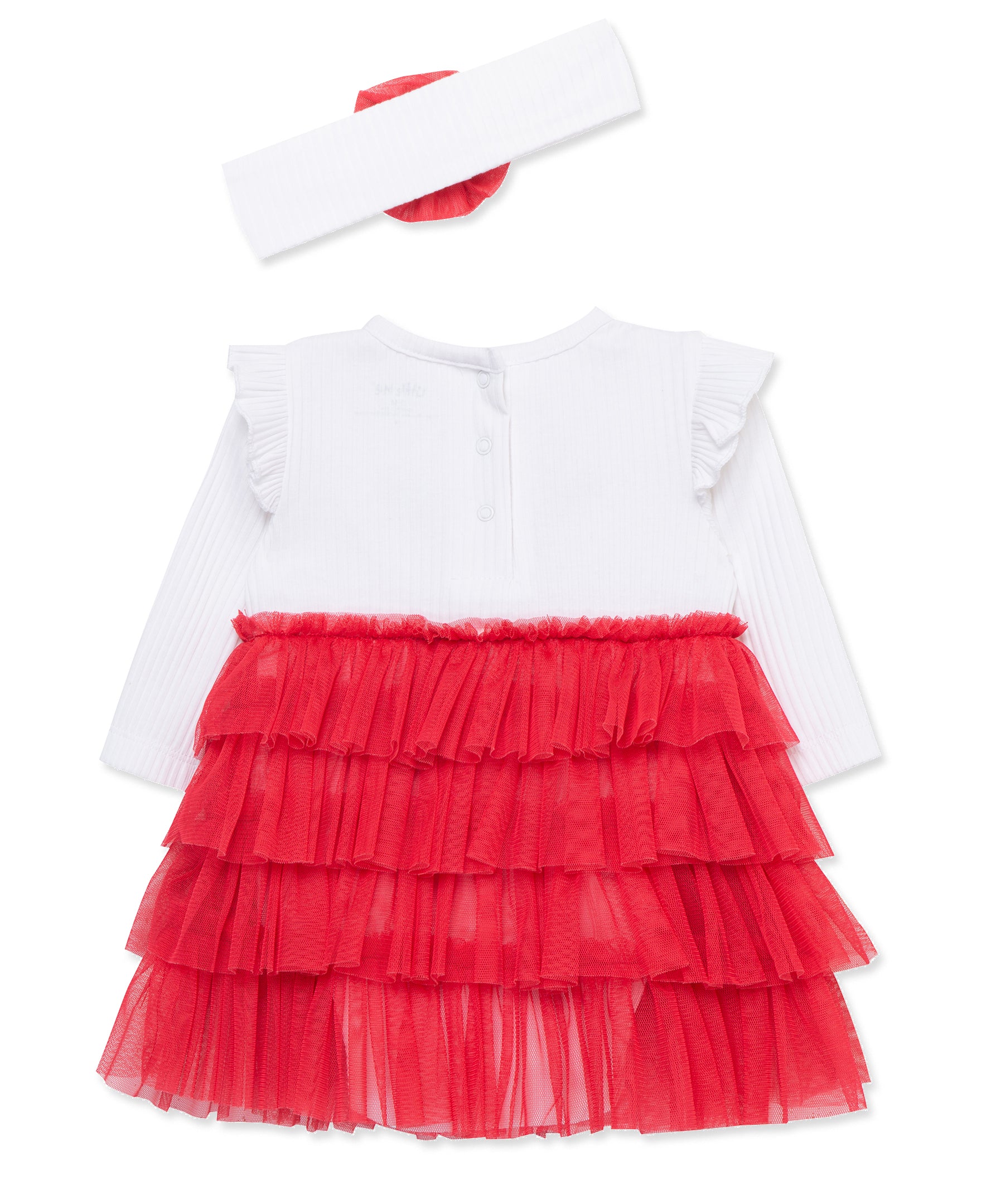 "My 1st Christmas" Bodysuit Dress Set (3M-12M) - Little Me