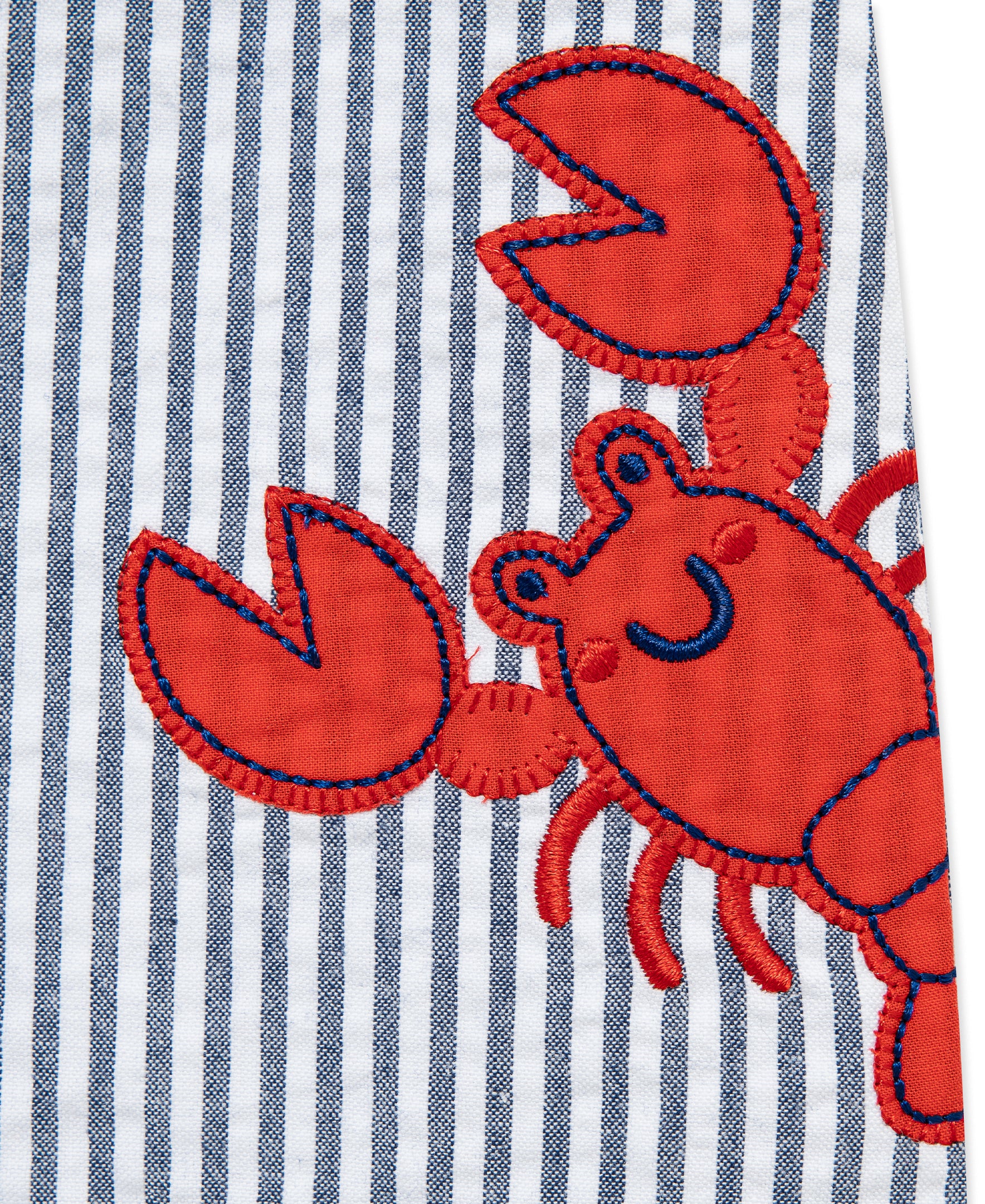 Lobster Woven Sunsuit & Hat - Little Me