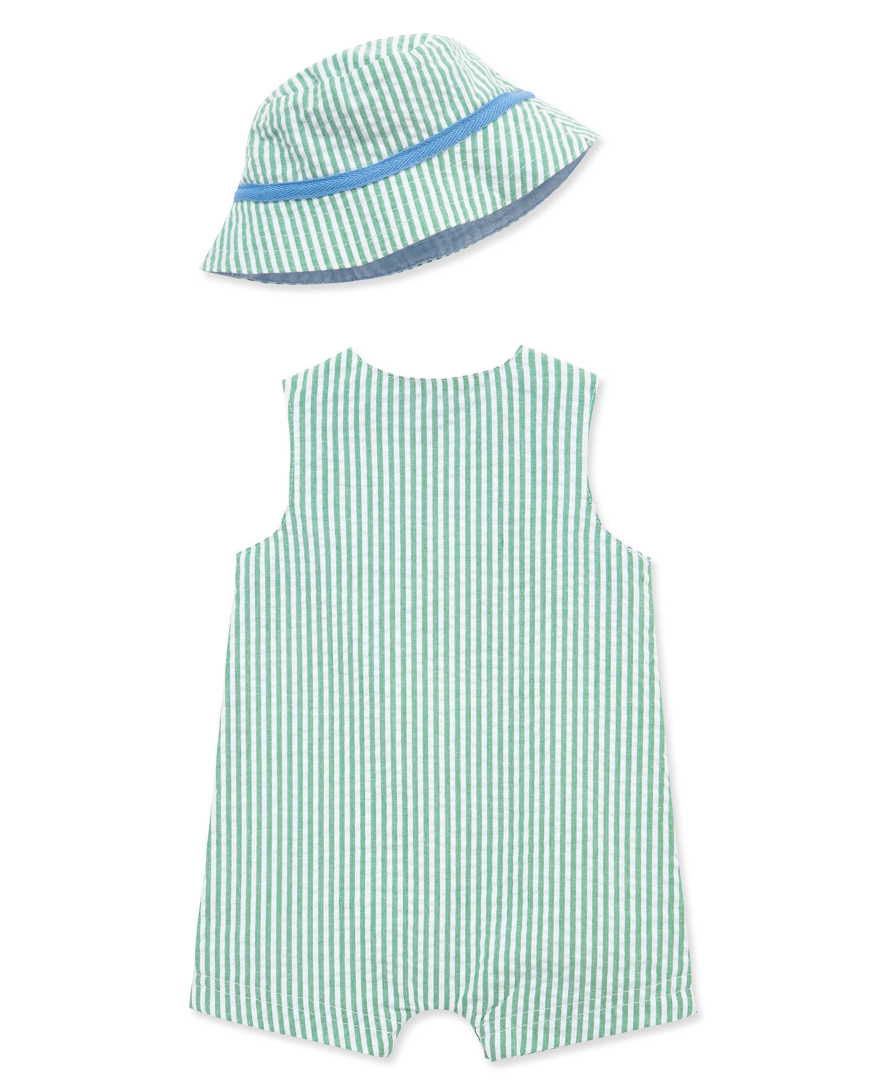 Golf Woven Sunsuit & Hat - Little Me