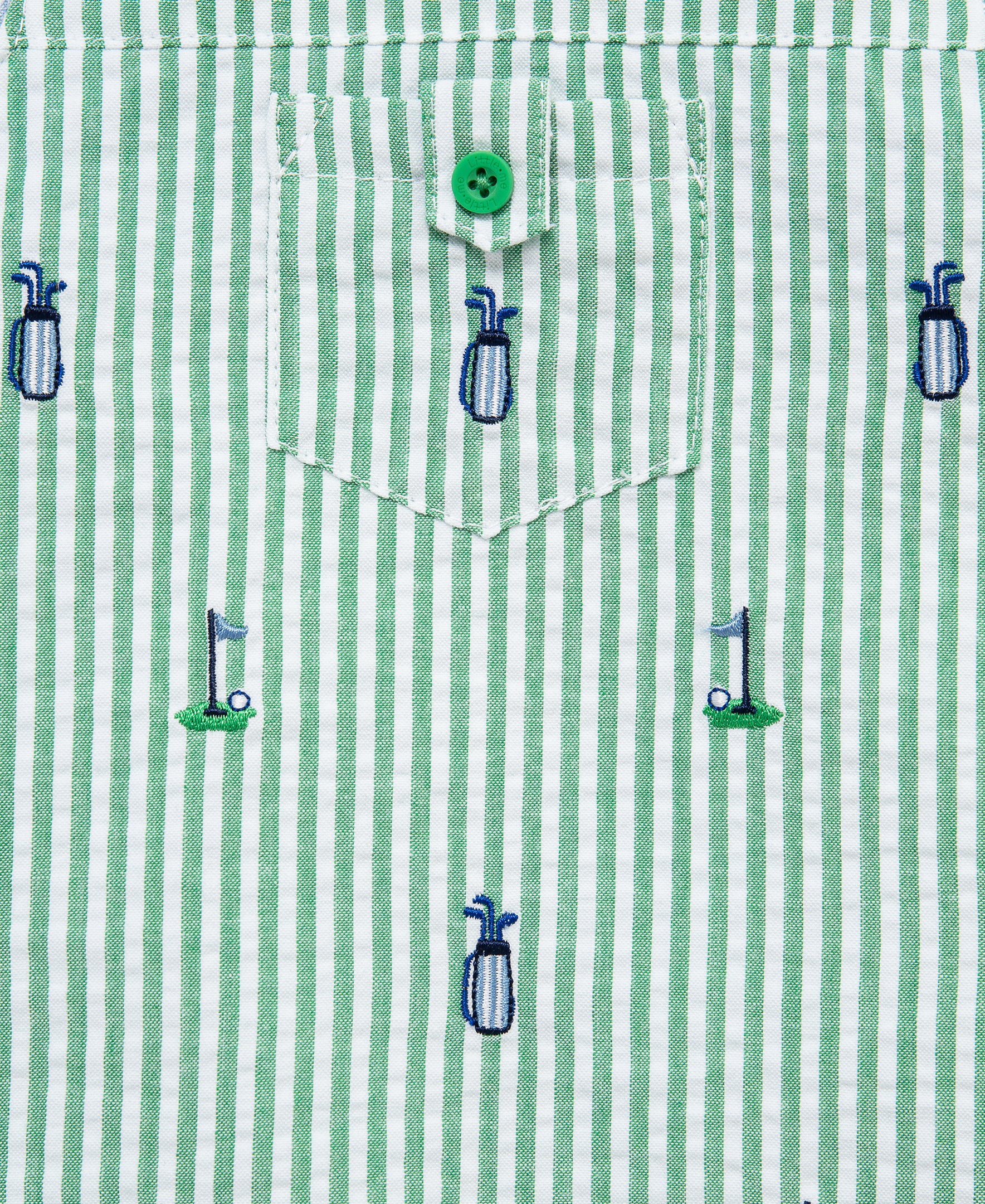 Golf Woven Sunsuit & Hat - Little Me