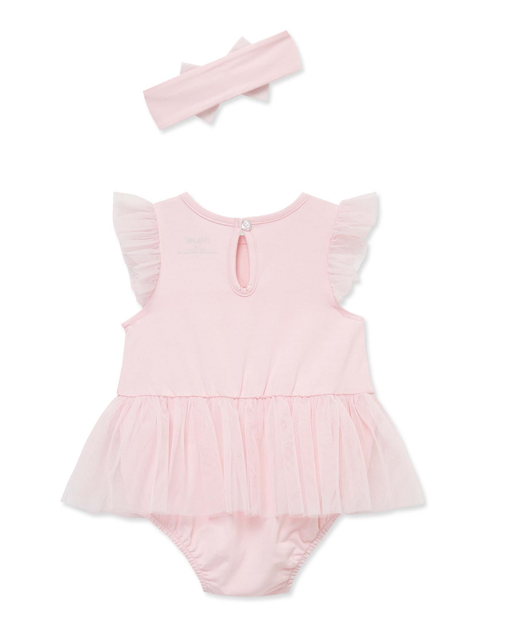 Rose Mesh Skirt Bubble & Headband
