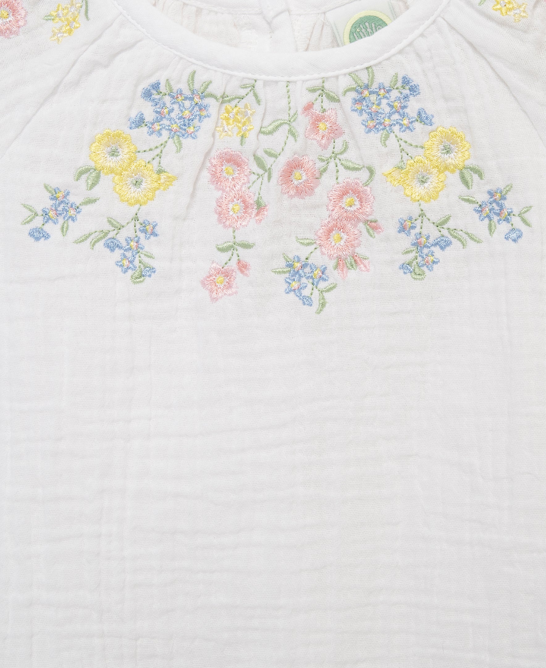 Floral Trail Woven 2-Piece Sunsuit & Headband