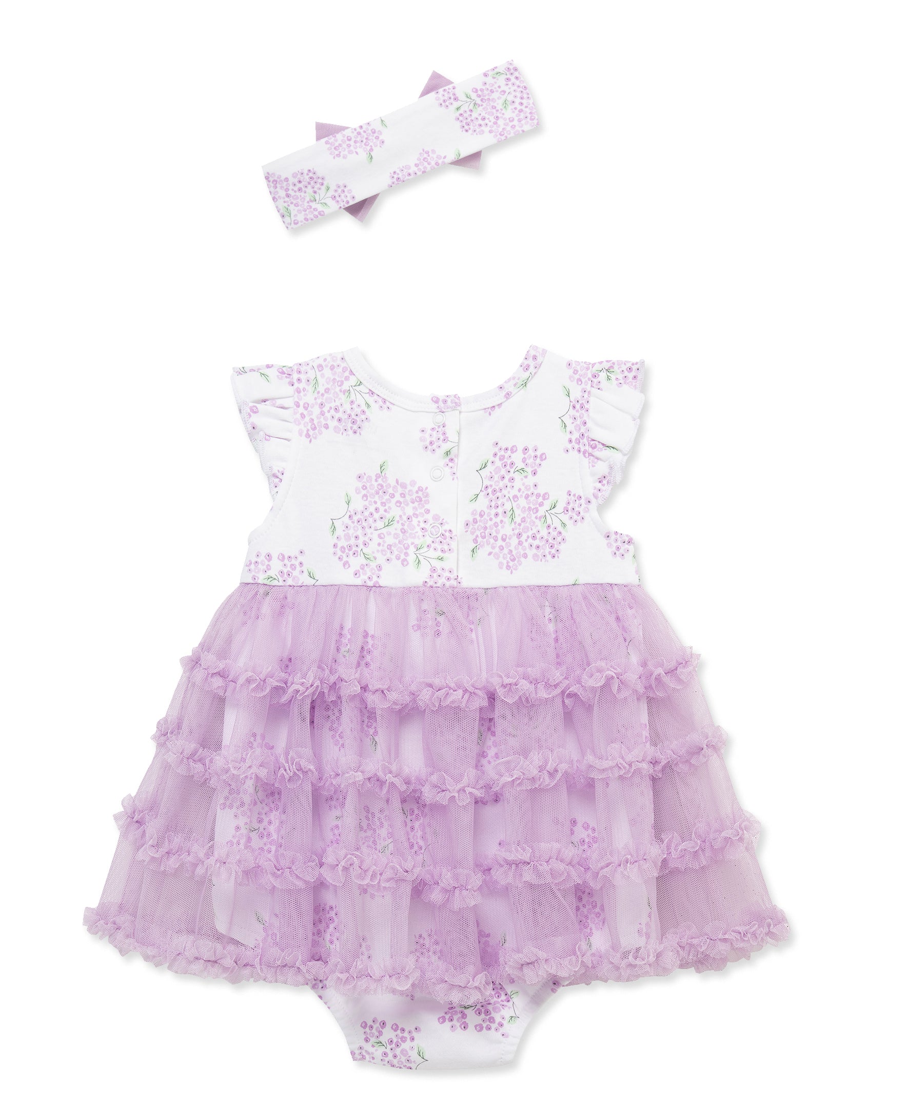 Hydrangea Tutu Popover & Headband