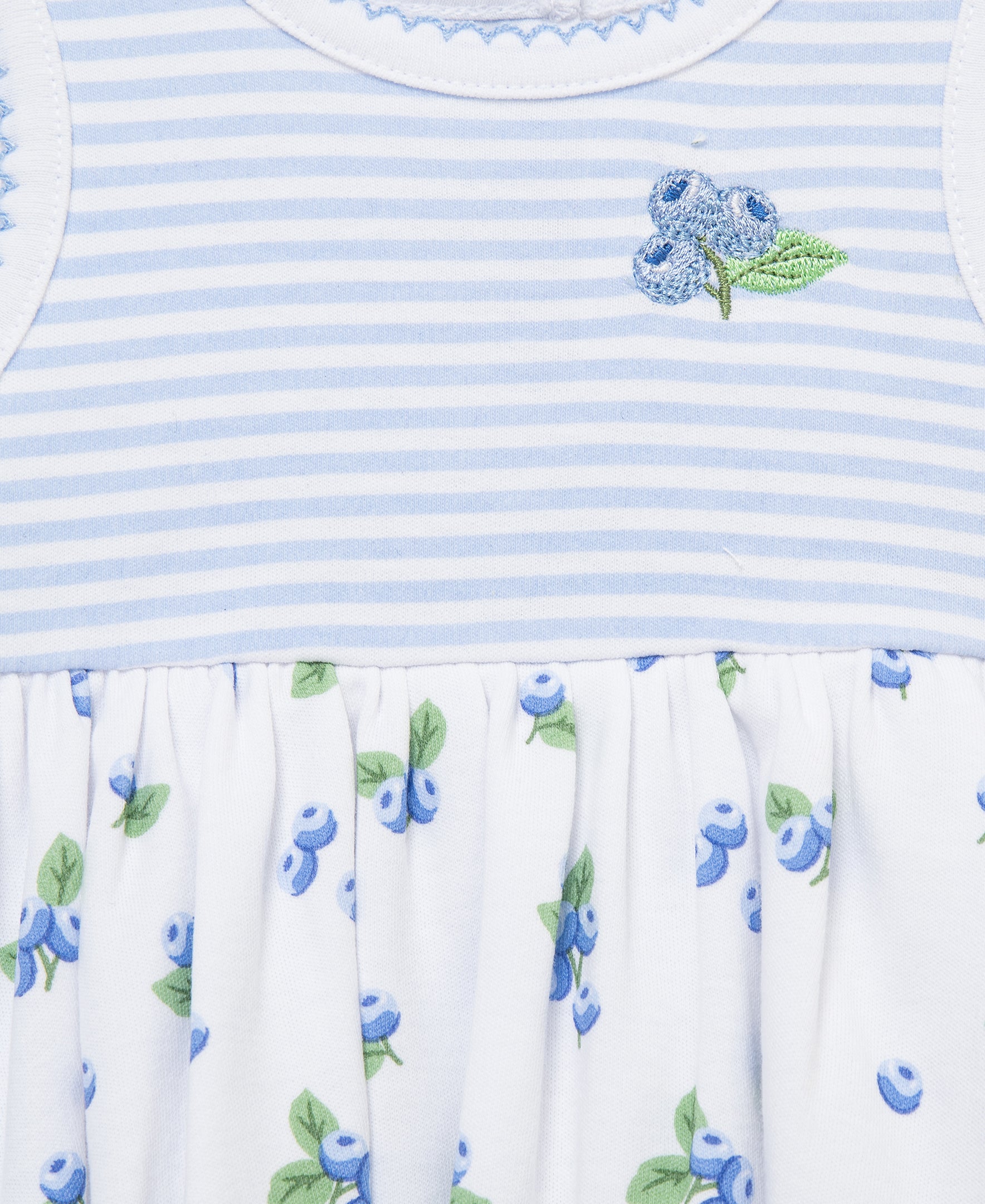 Blueberries Knit Popover & Hat