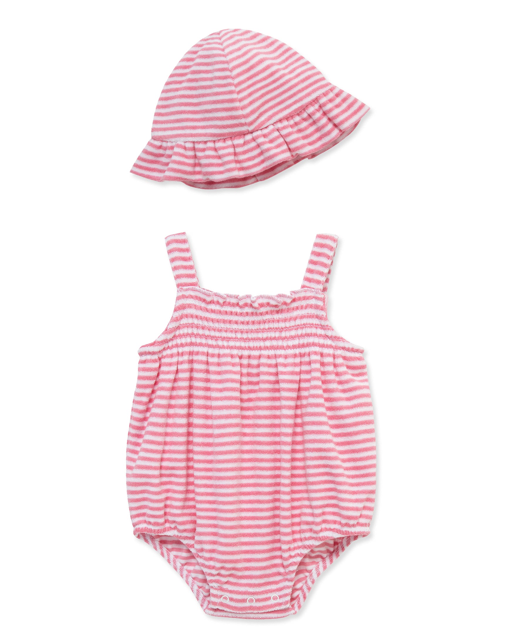 Stripe Terry Bubble & Hat