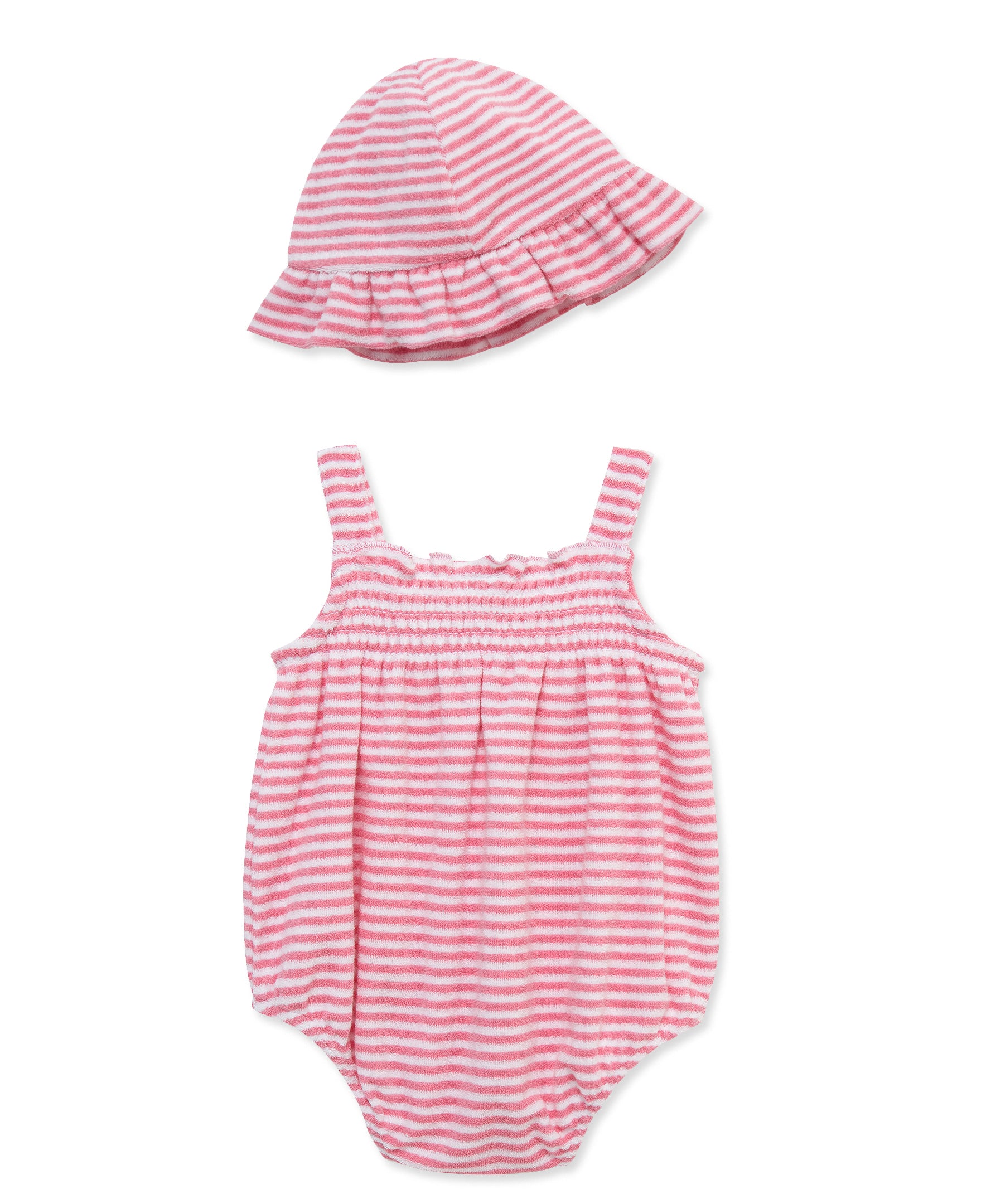 Stripe Terry Bubble & Hat