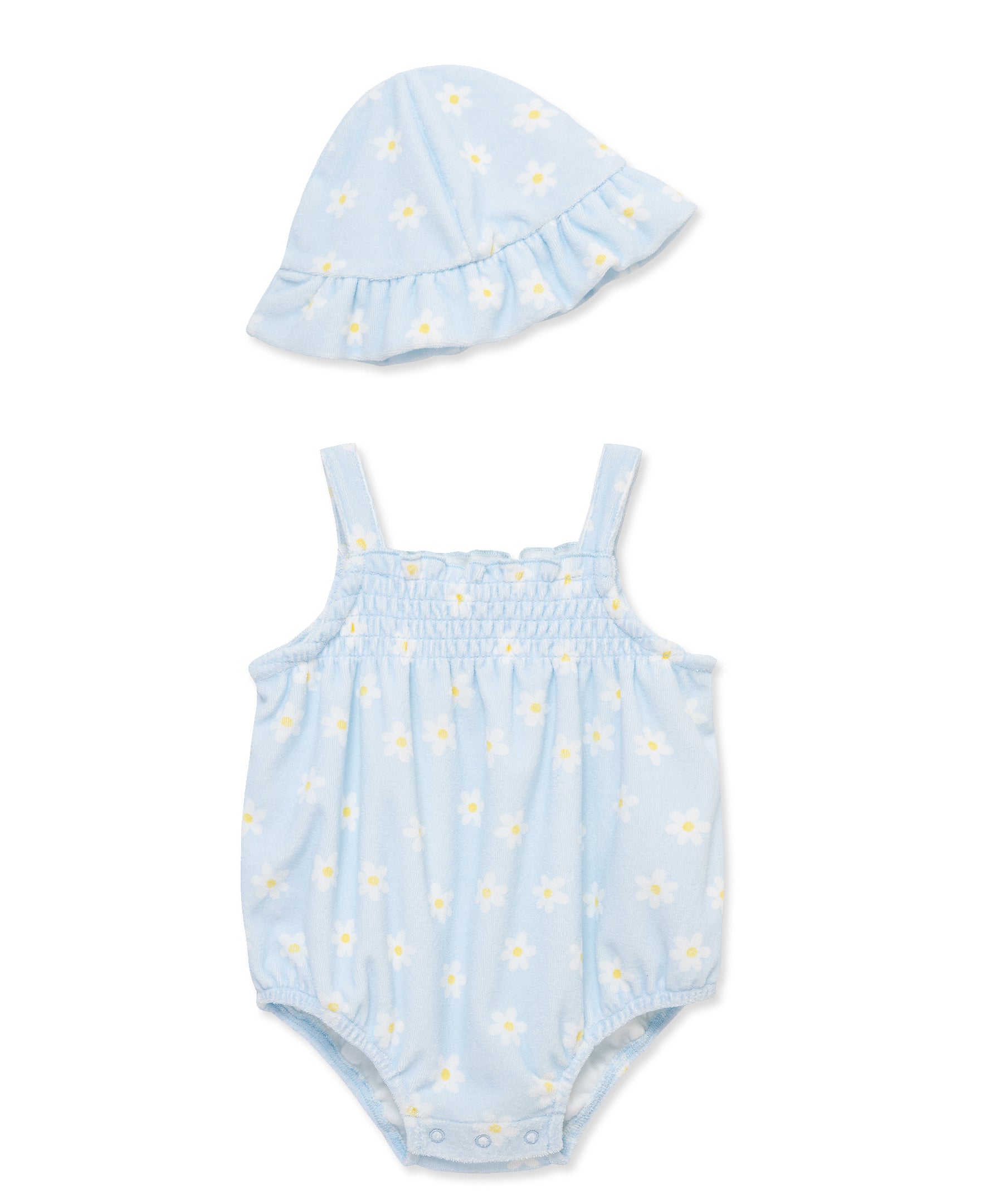 Daisies Terry Bubble & Hat