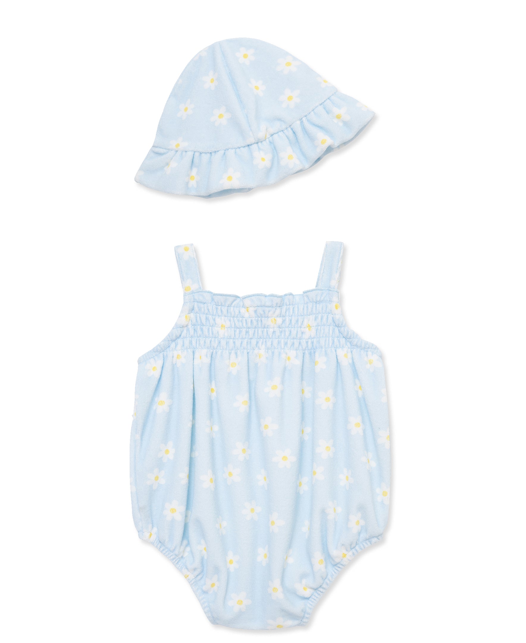 Daisies Terry Bubble & Hat