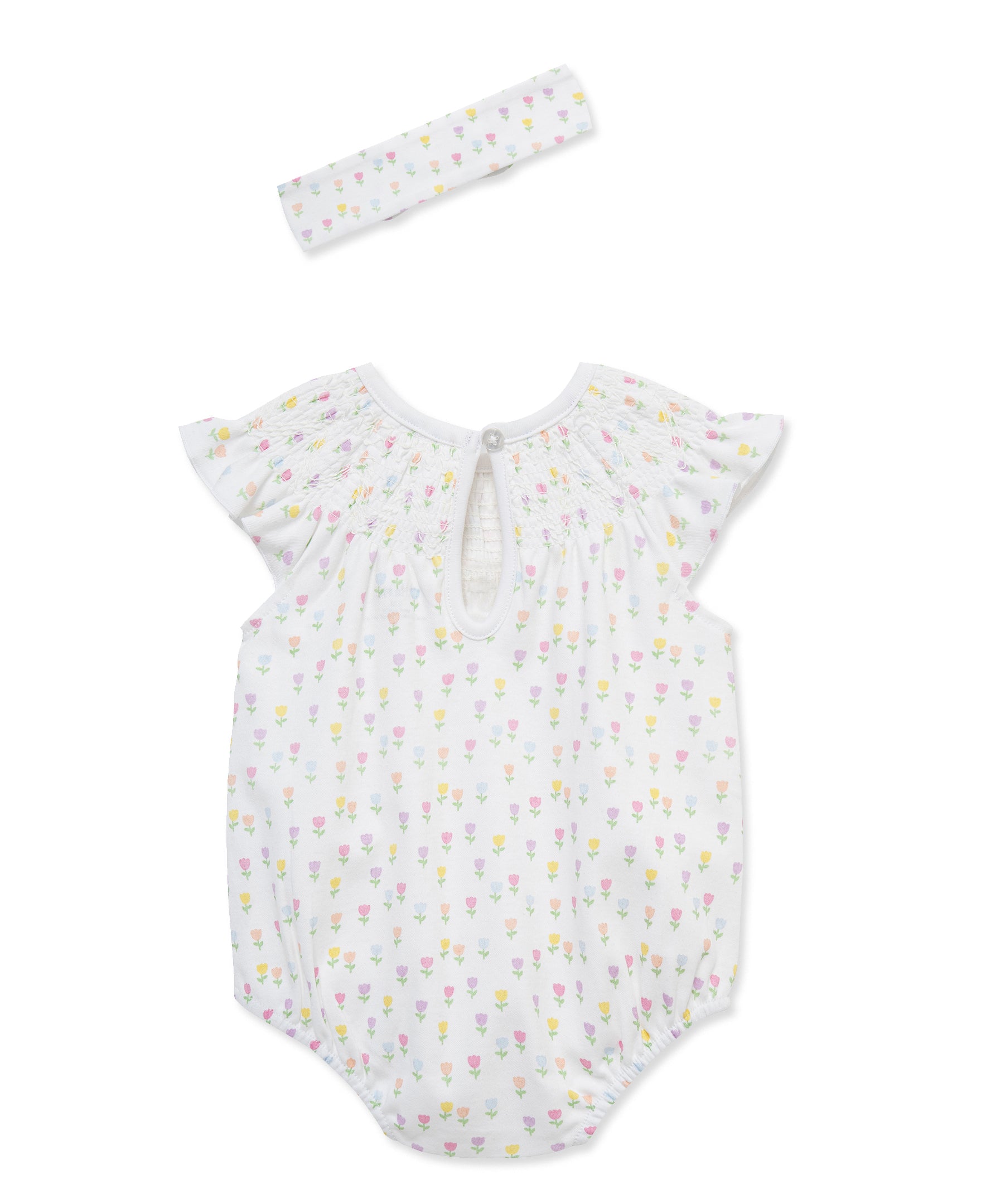 Tulip Knit Bubble & Headband