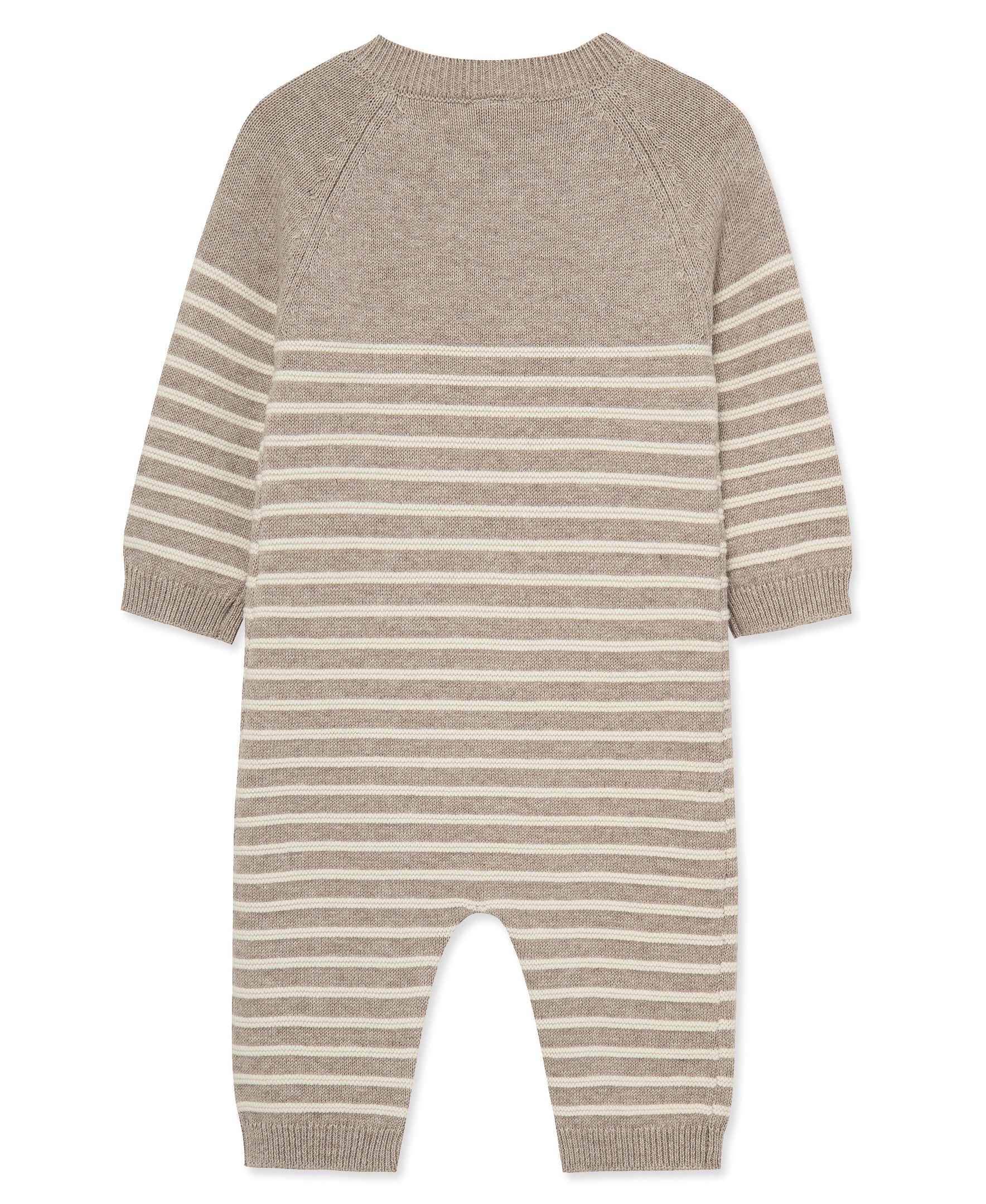 Placed Stripe Sweater Coverall (3M-9M) - Little Me