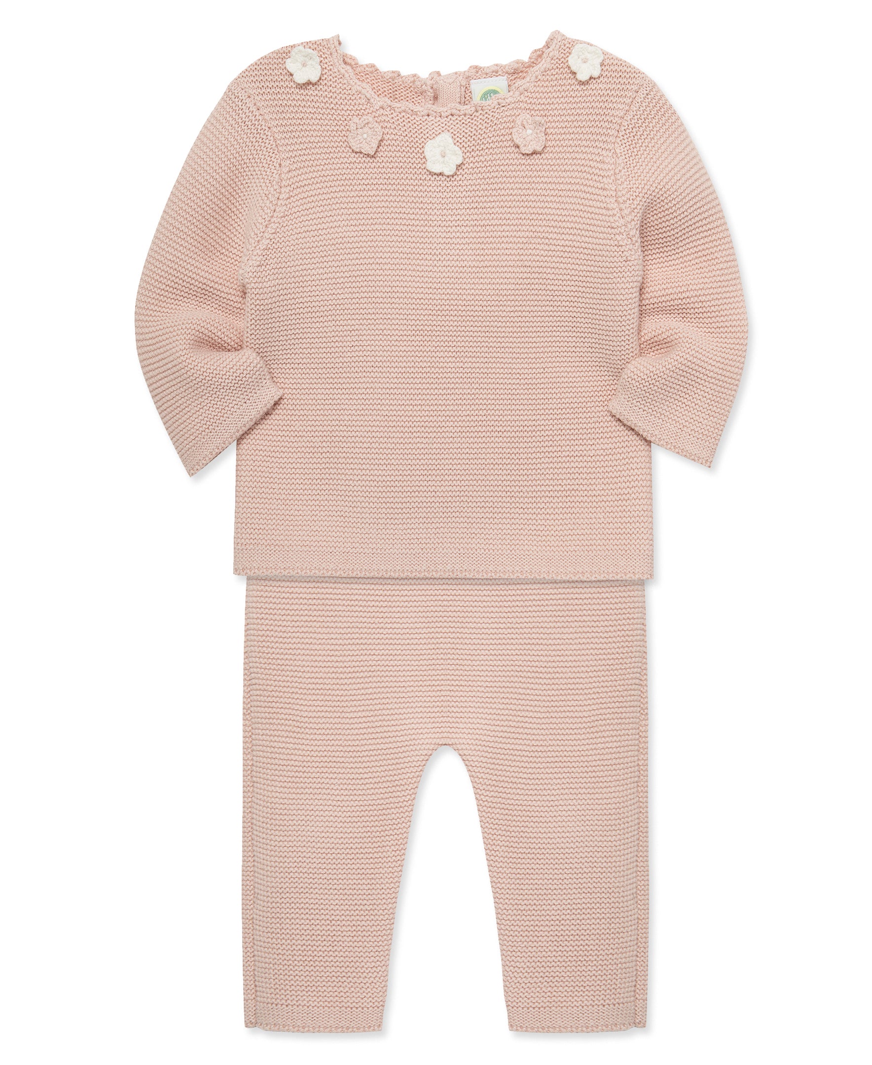 Crochet Sweater Set (3M-9M) - Little Me
