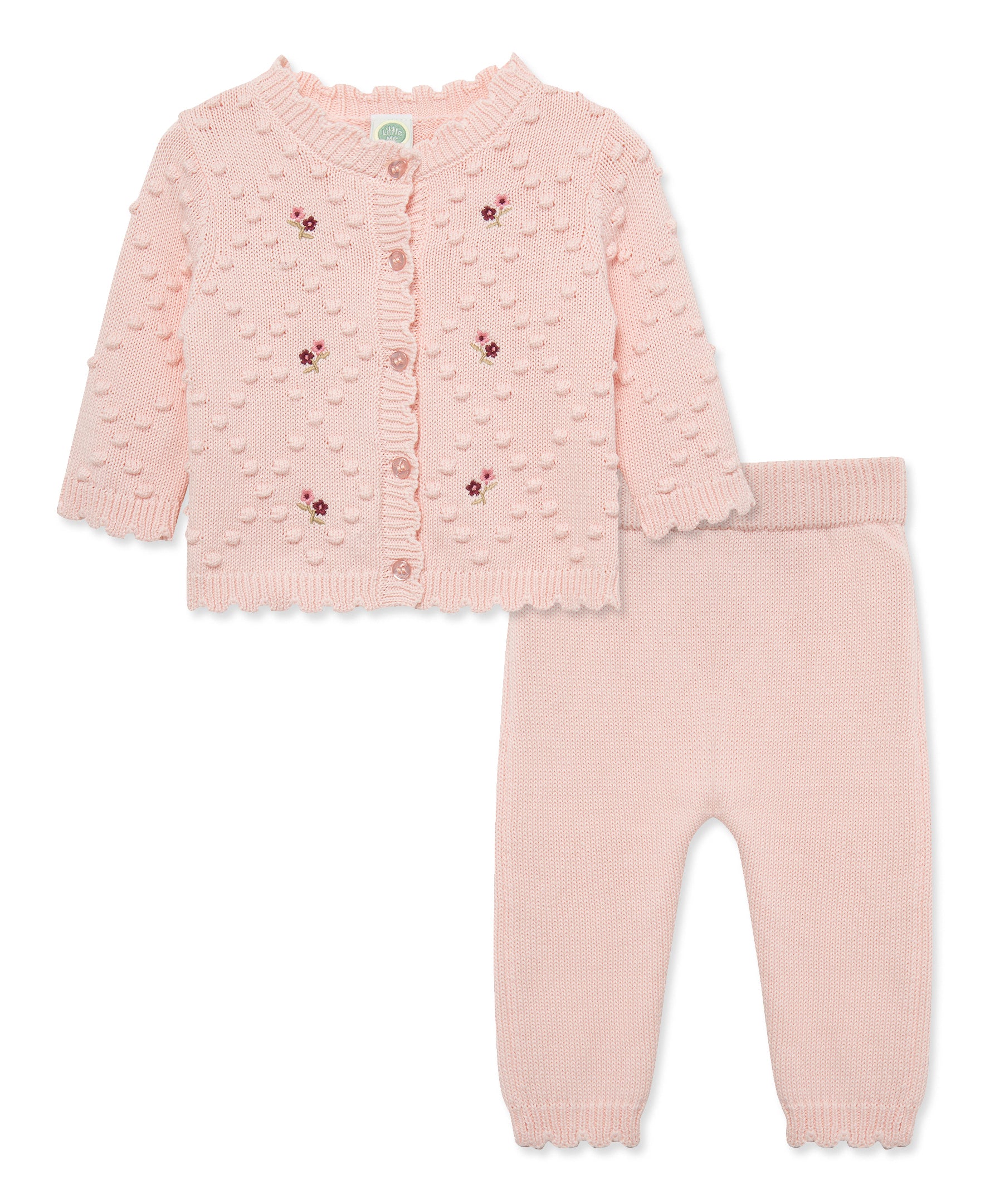 Posy Sweater Set (3M-9M) - Little Me