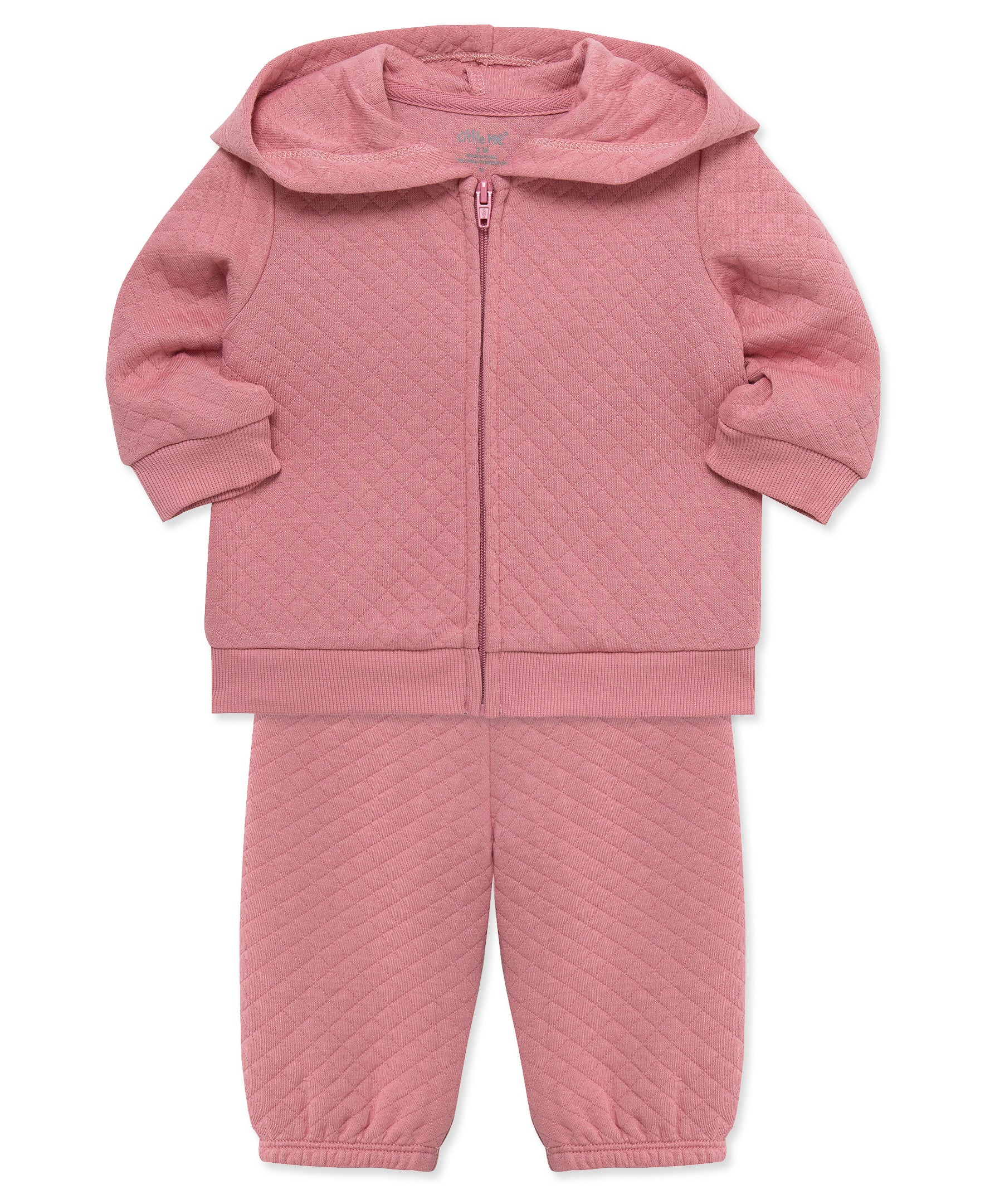 Rose Quilted Jacket Set - Little Me