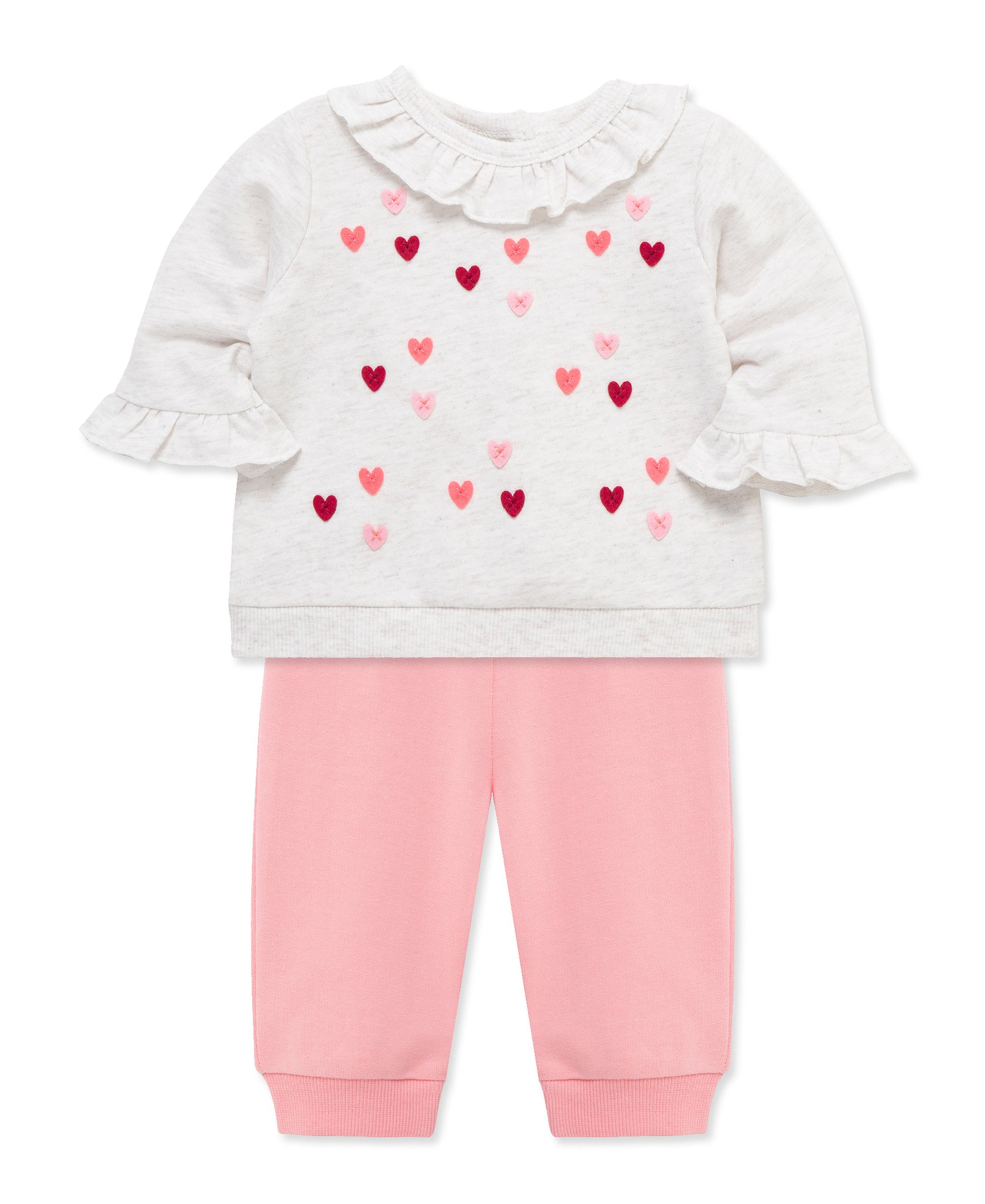 Hearts Active Set (3M-12M) - Little Me